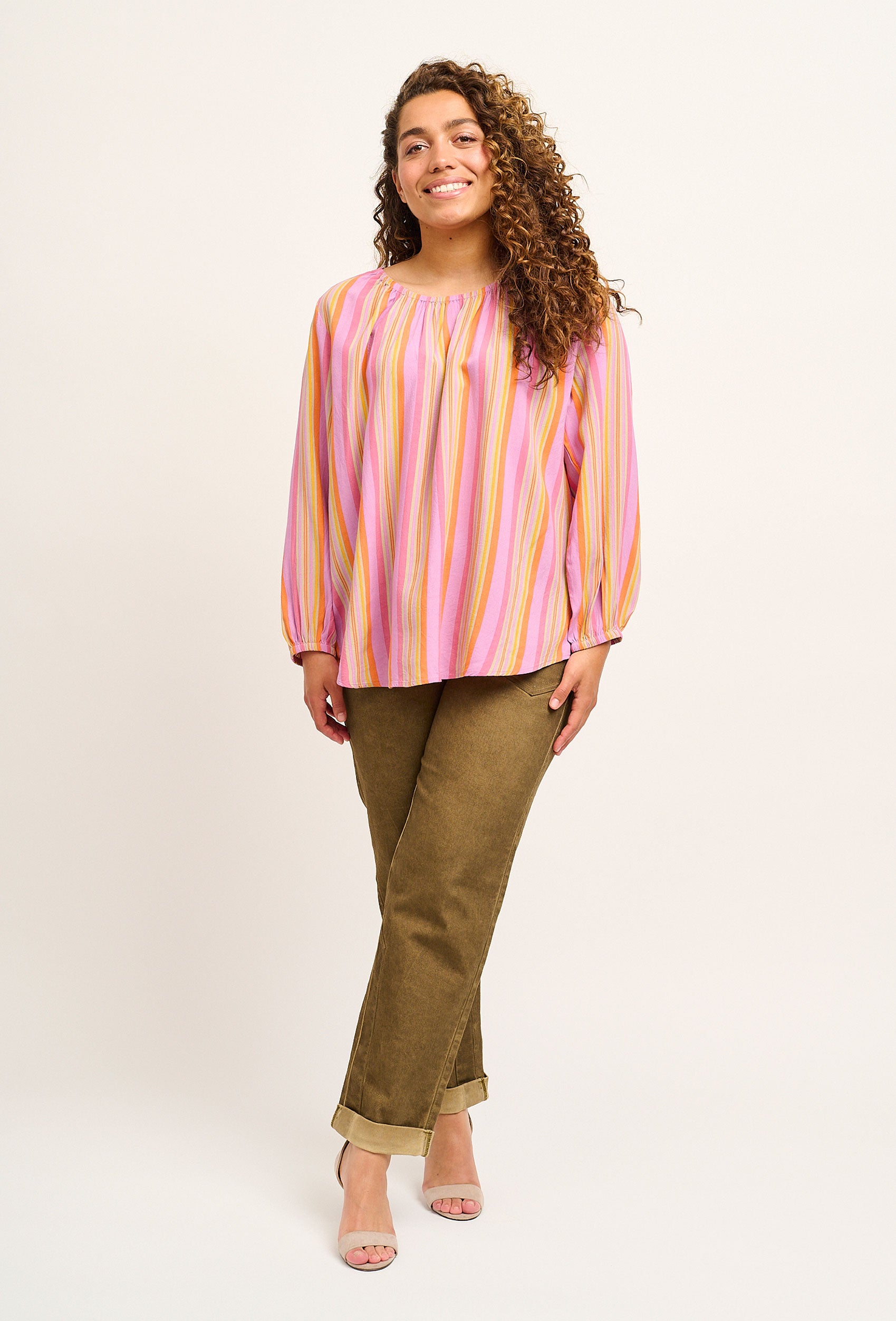 Adia ADSafiya Bluser 3547 Rose Wine