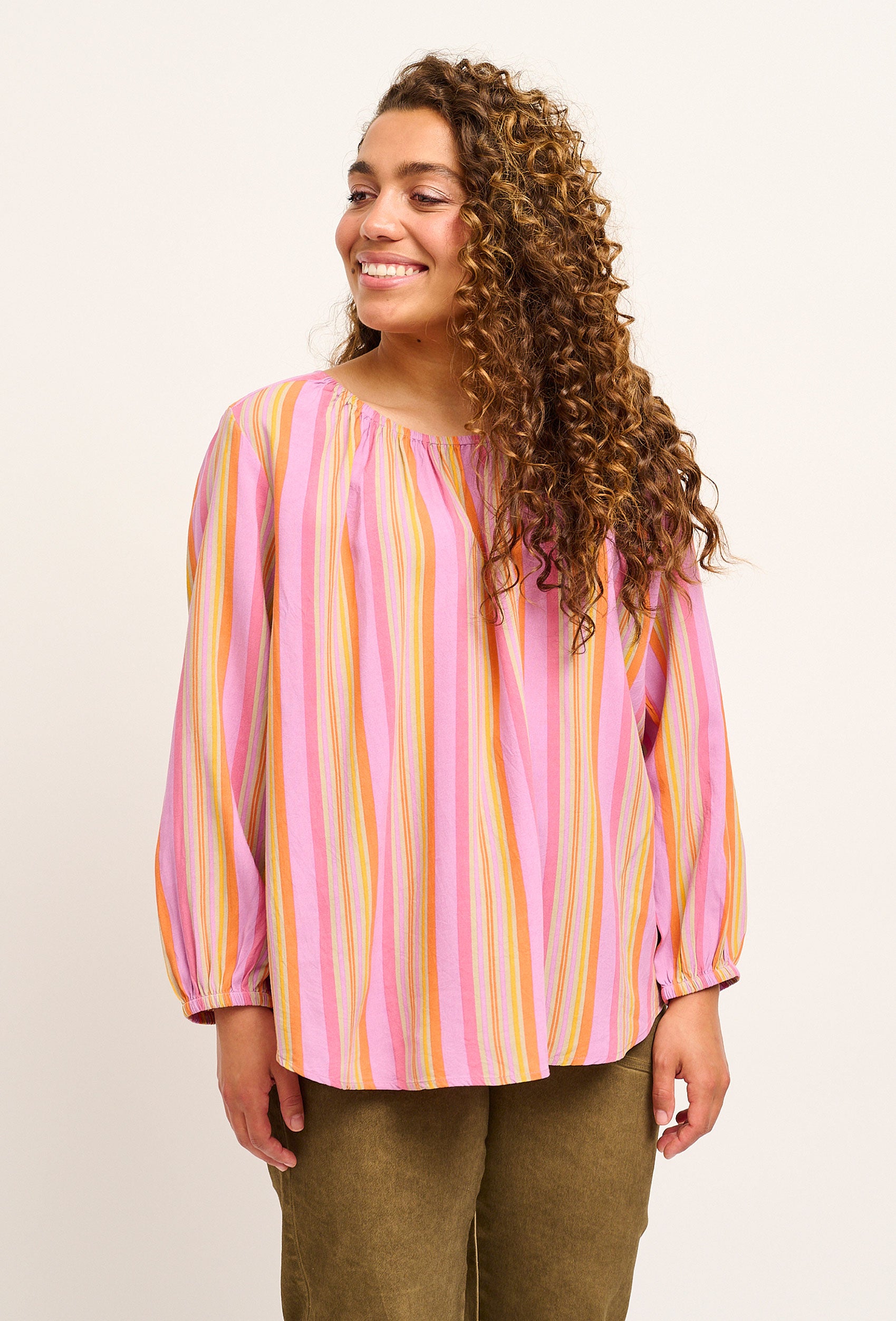 Adia ADSafiya Bluser 3547 Rose Wine