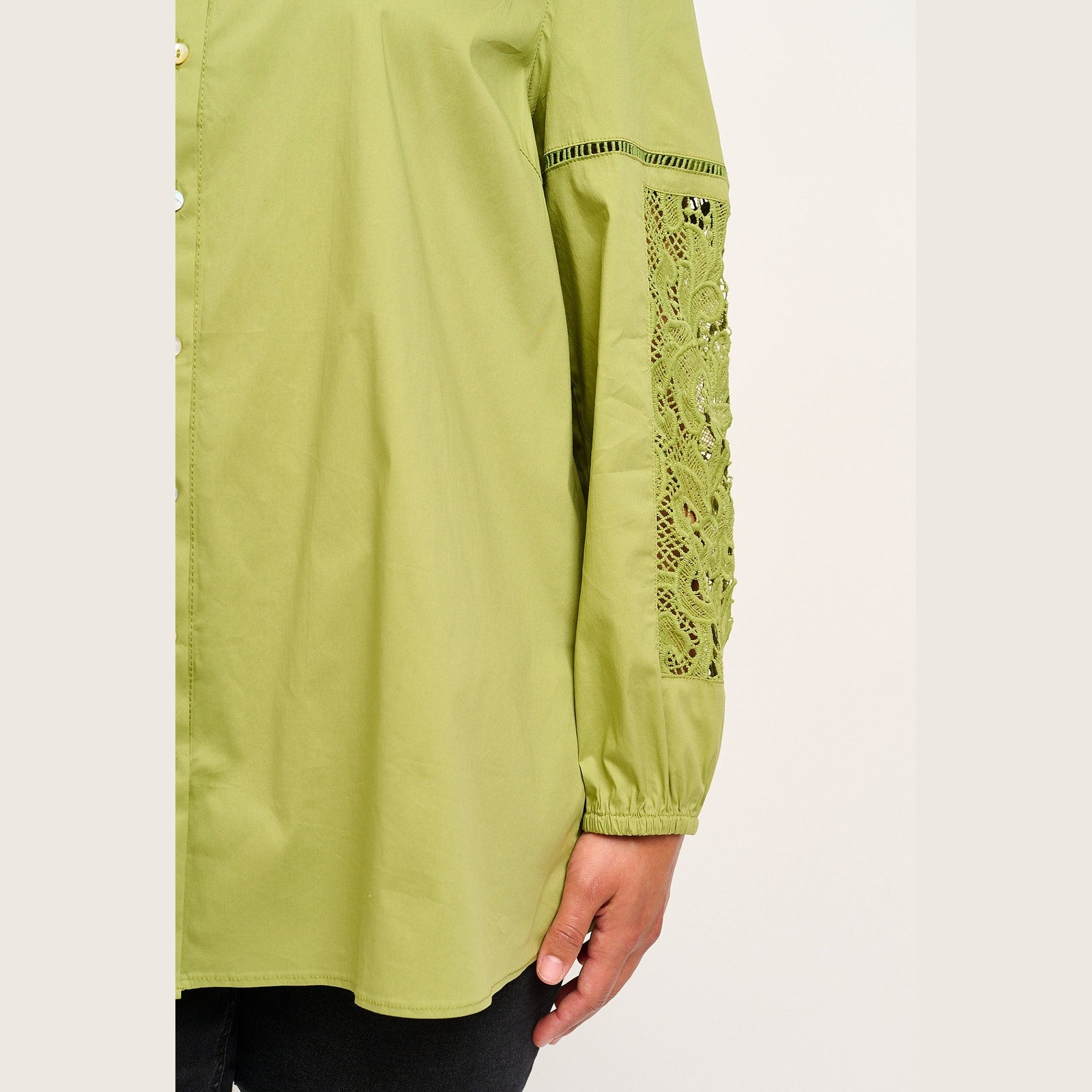Adia ADSharon Skjortebluser 5633 Spinach Green