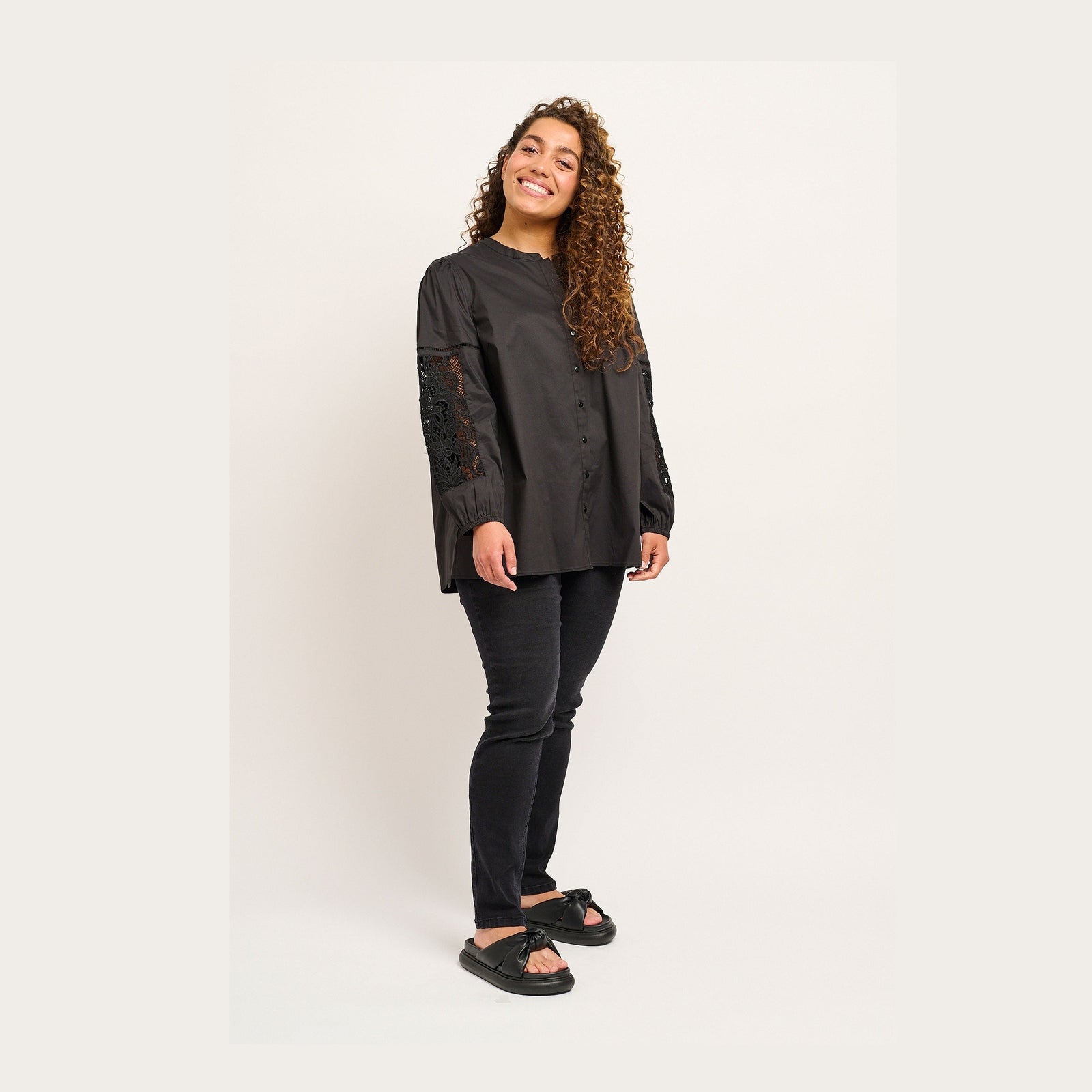 Adia ADSharon Skjortebluser 9998 Black