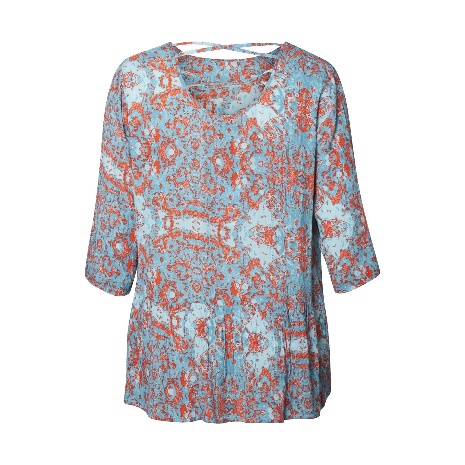 Adia ADSille Bluser 4724 Dolphin Blue