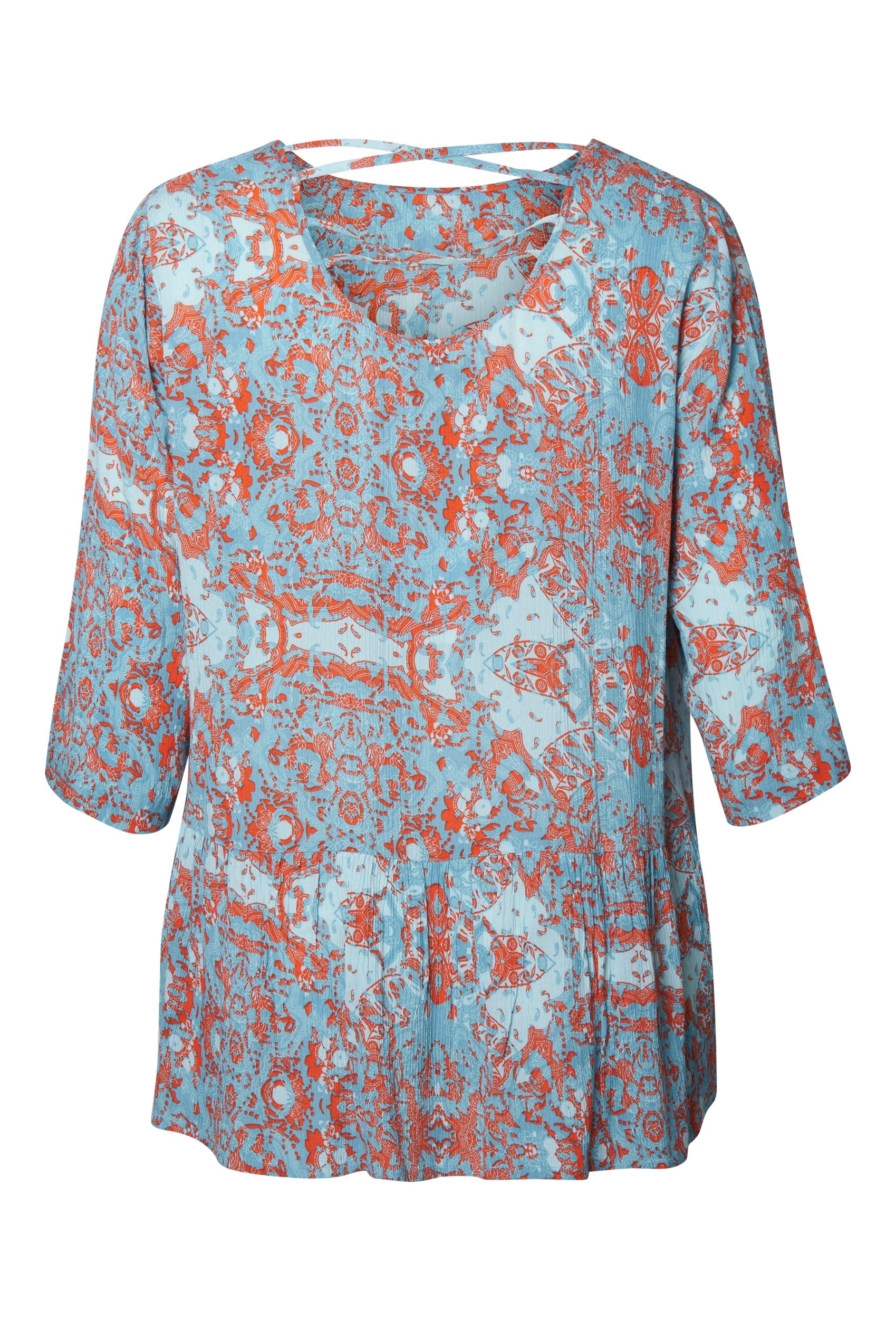 Adia ADSille Bluser 4724 Dolphin Blue