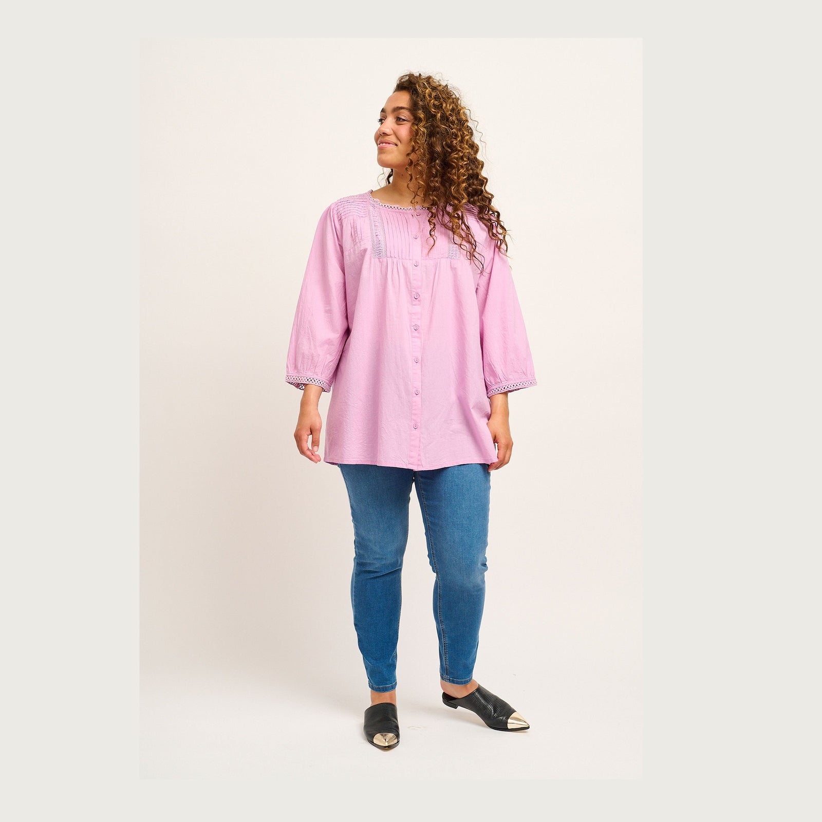 Adia ADSima Skjortebluser 4123 Smokey Grape
