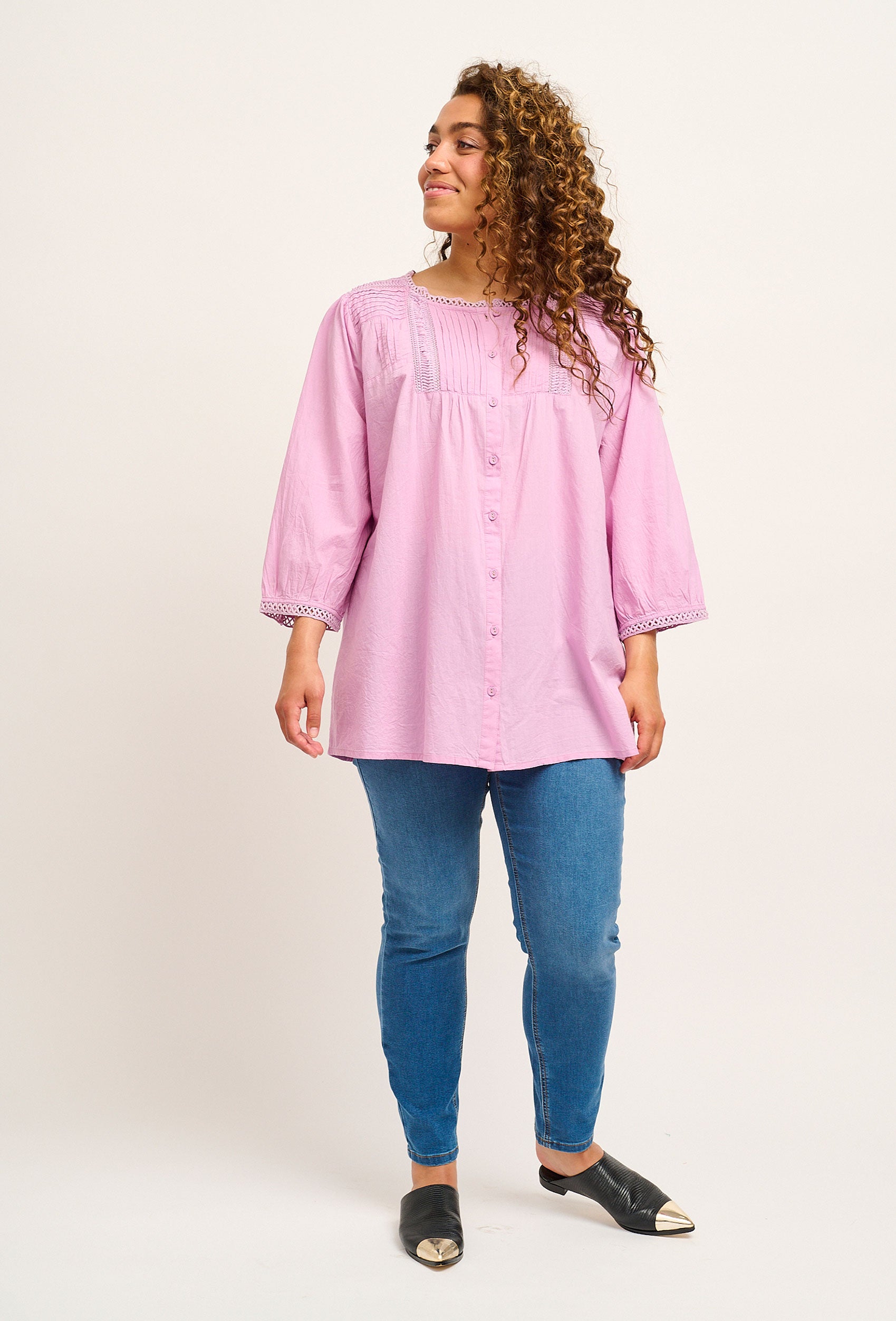 Adia ADSima Skjortebluser 4123 Smokey Grape