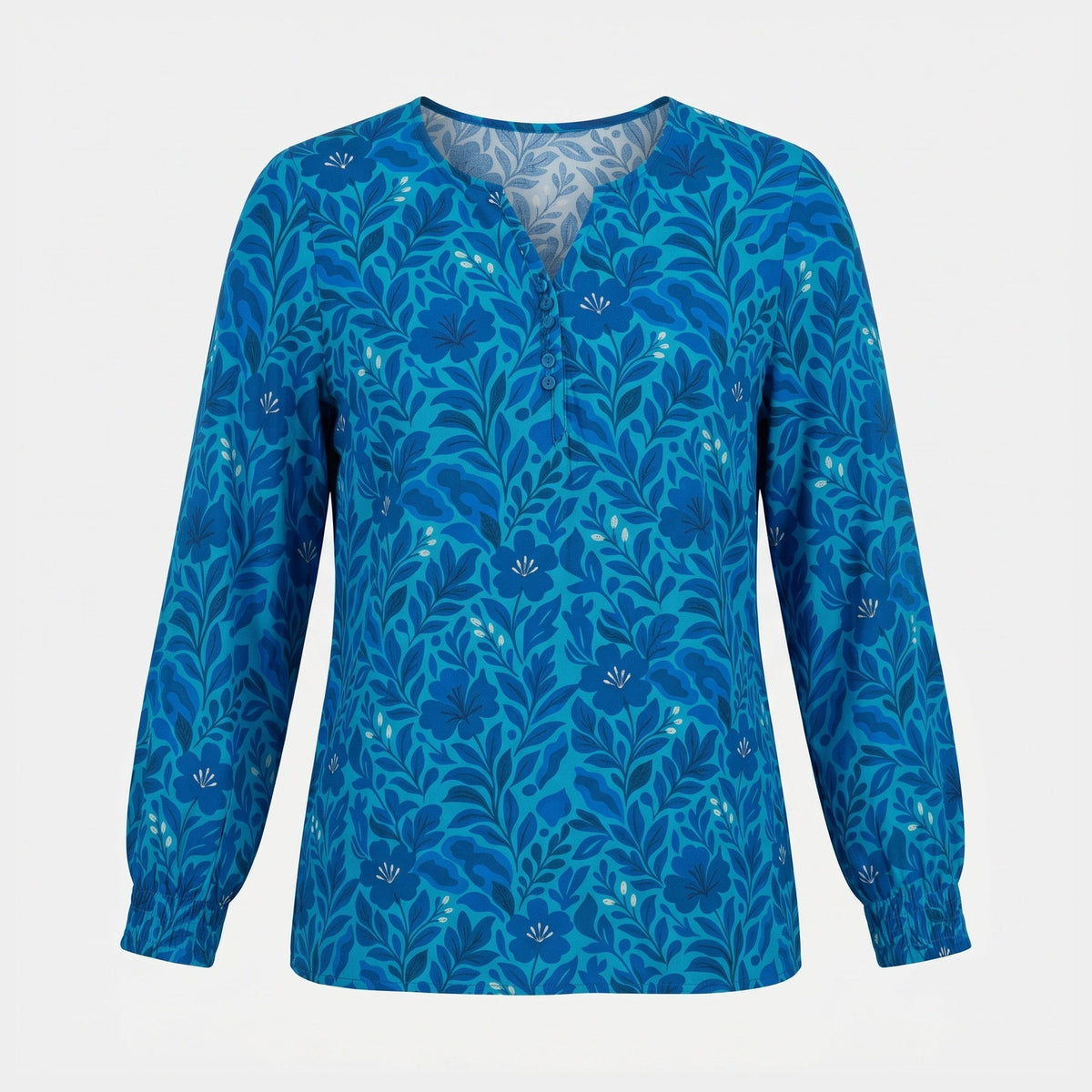 Adia ADStinne Bluser 5504 Teal Blue