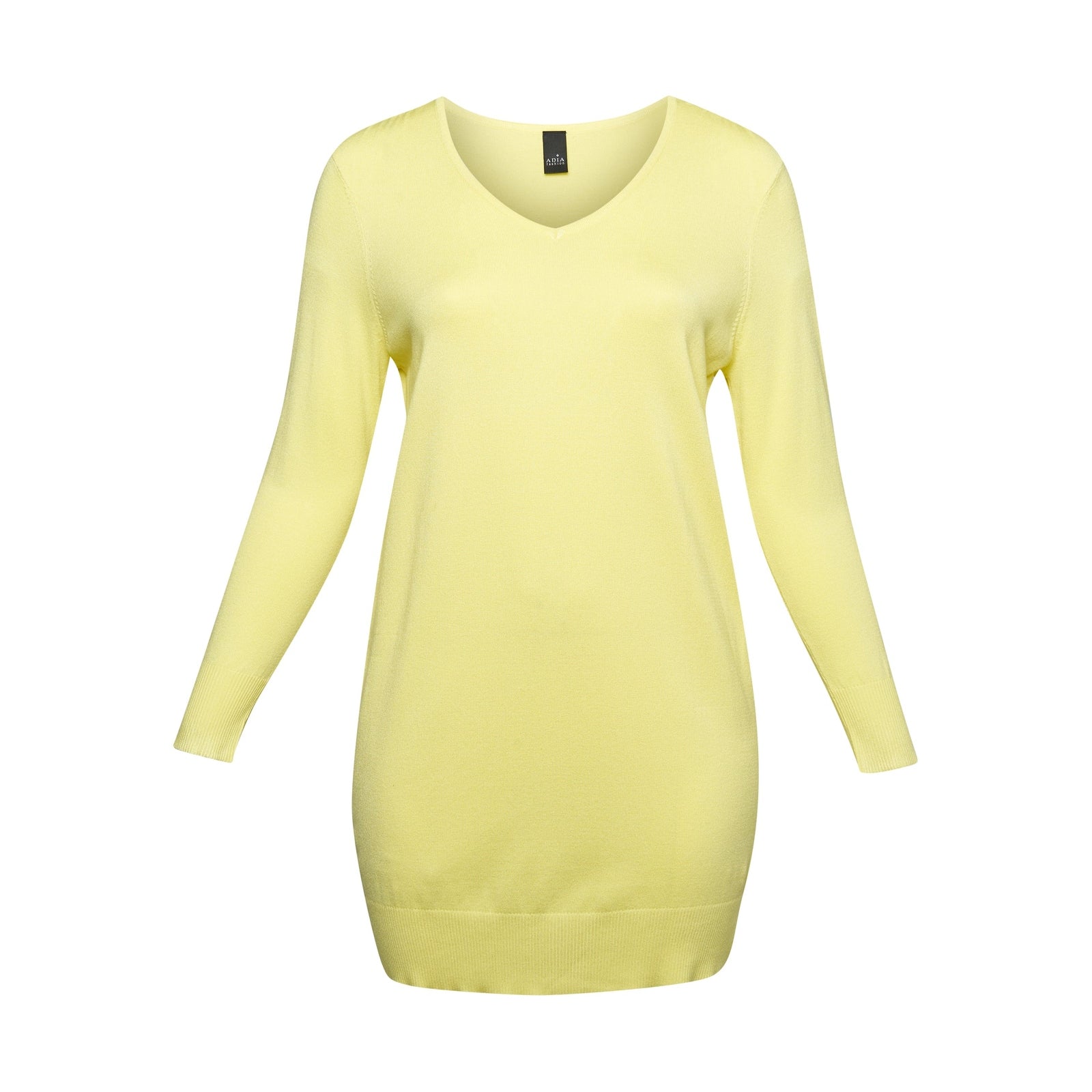 Adia ADSynnøve Knit Pullover 2052 Lemon Limelight
