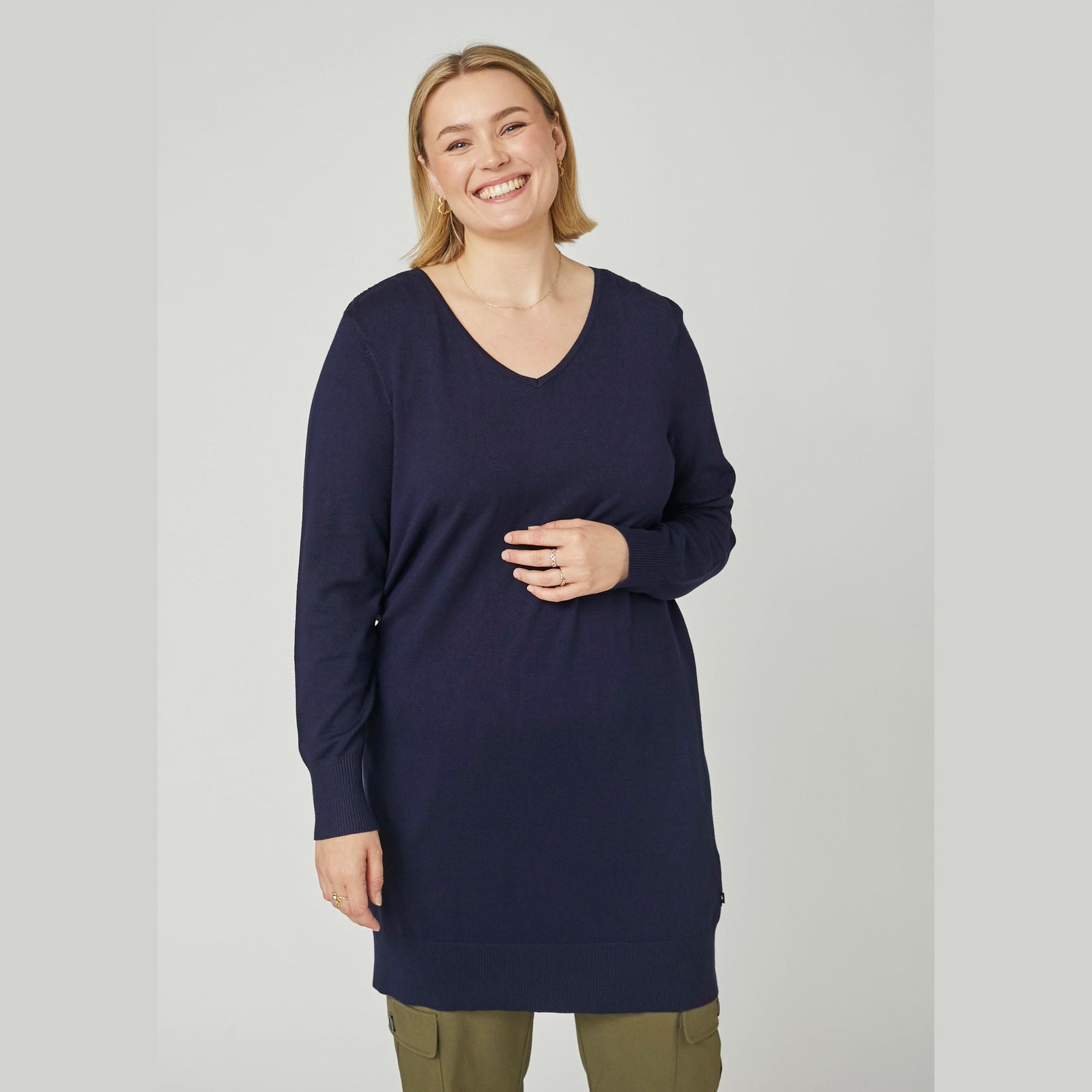 Adia ADSynnøve Knit Pullover 5999 NAVY BLUE