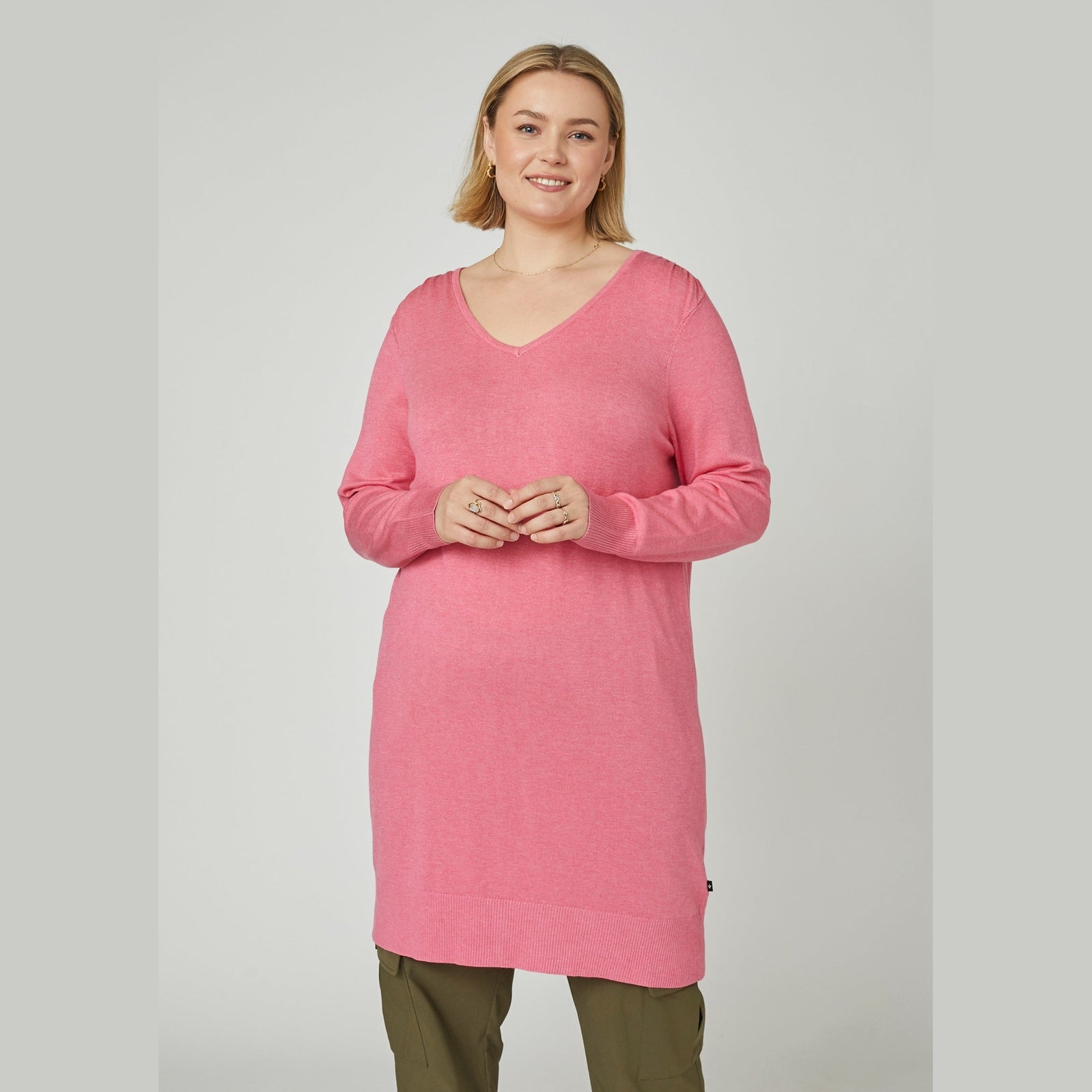 Adia ADSynnøve Knit Pullover 6500 PINK