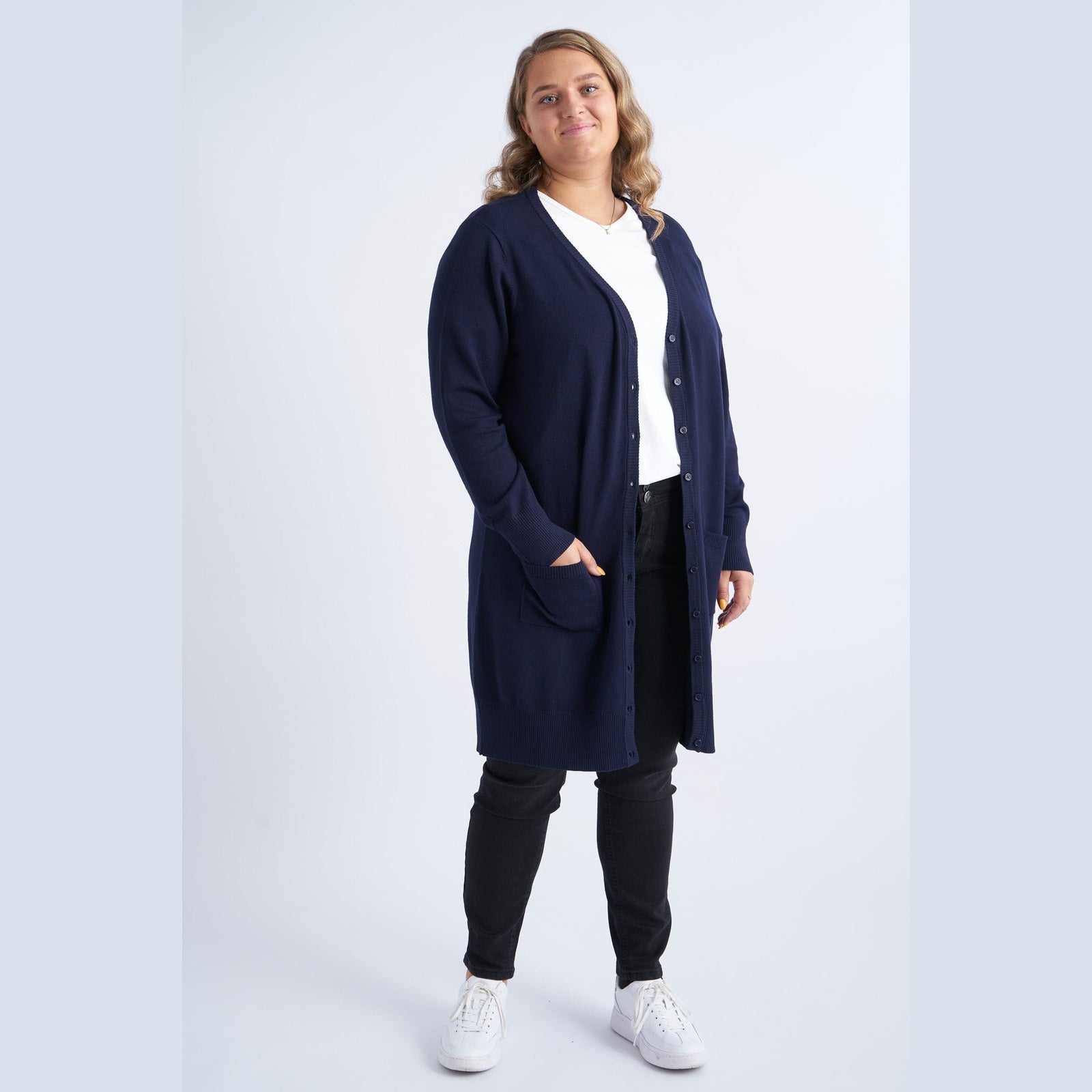 Adia ADSyverine Knit Cardigan 9998 Black