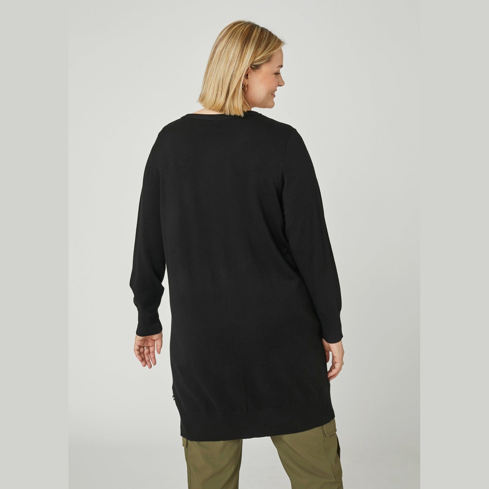 Adia ADSyverine Knit Cardigan 9998 Black