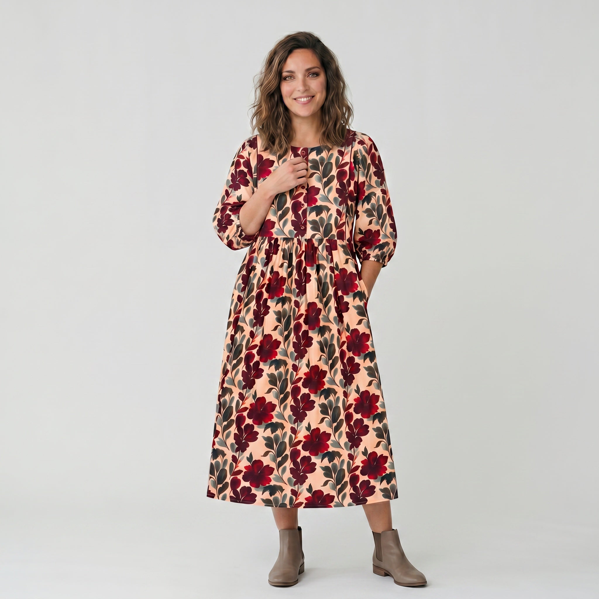 Adia ADTami Kjoler 2999 BORDEAUX RED