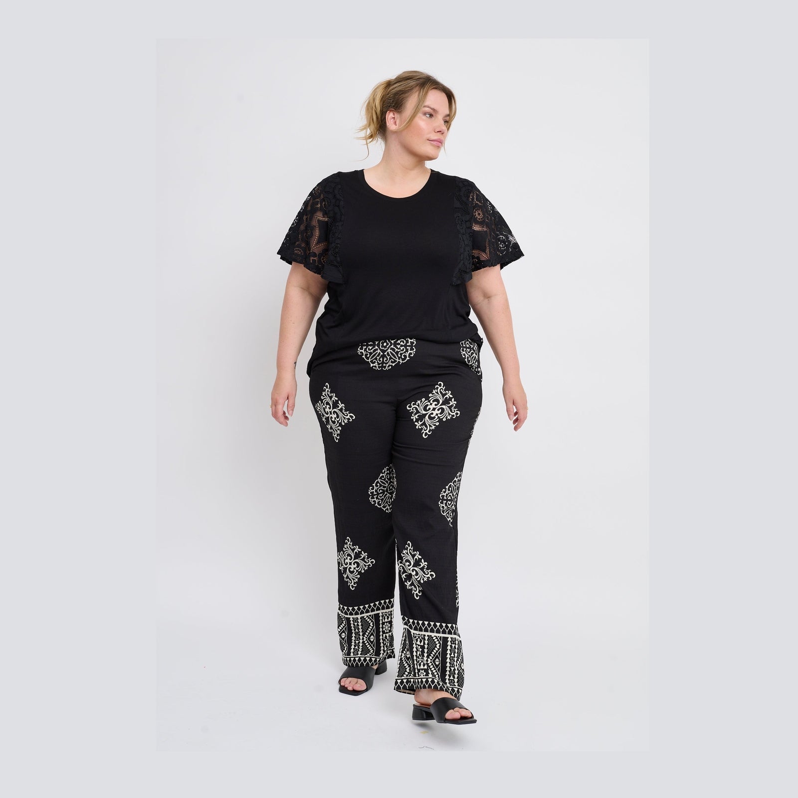 Adia ADThilde Bukser 9999 BLACK
