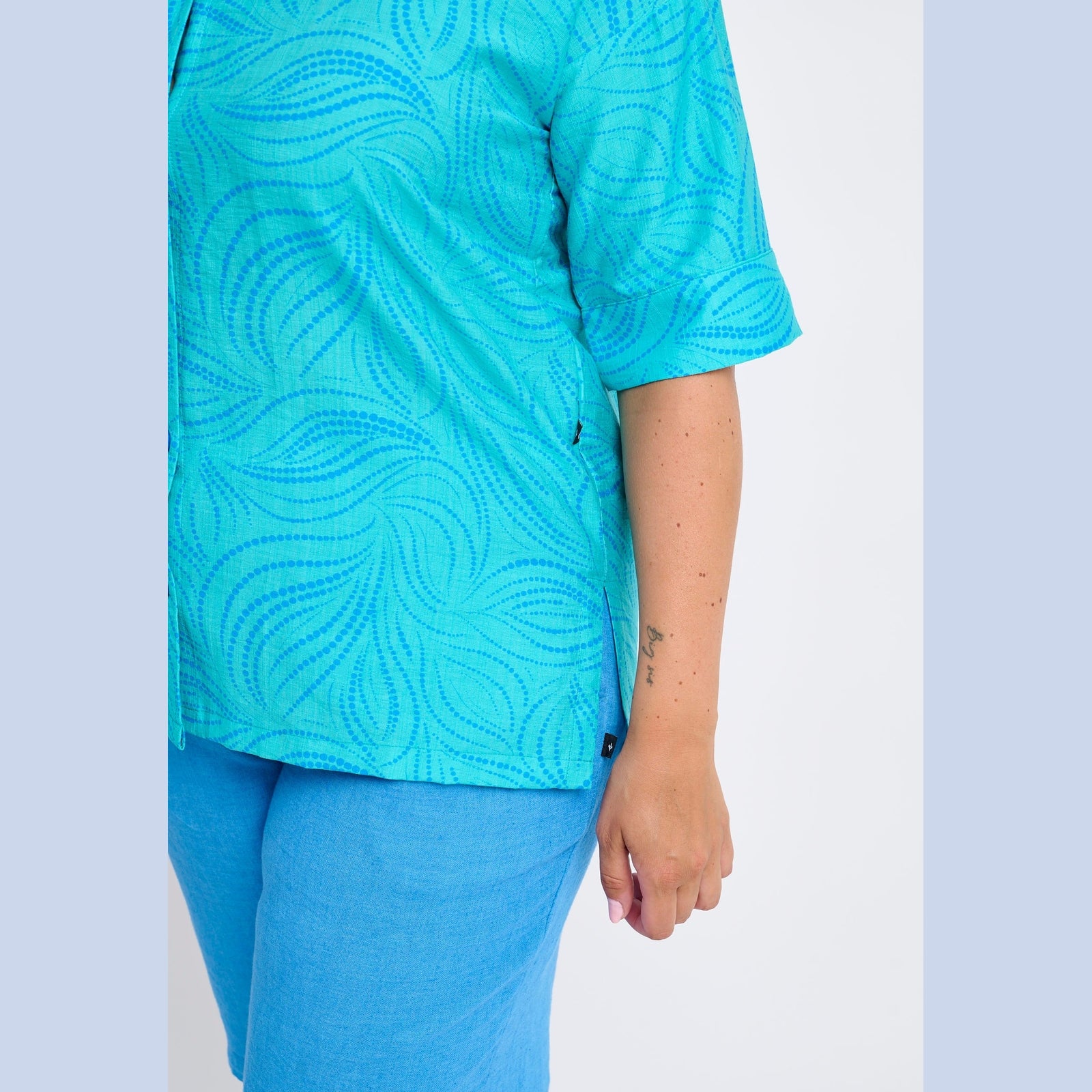 Adia ADTove Skjortebluser 5285 turquoise