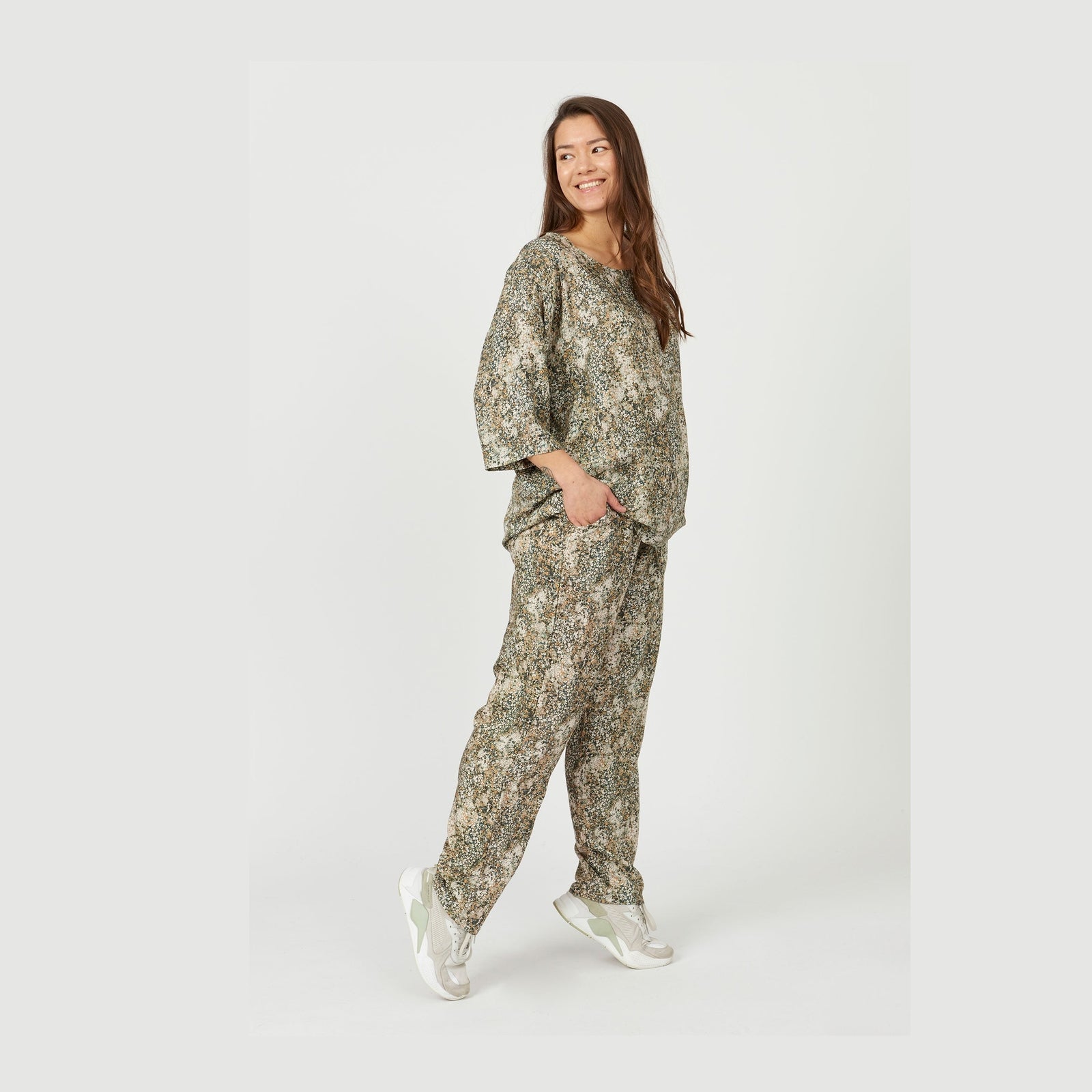 Aprico APArkadelphia Bluser 649 Jade Green