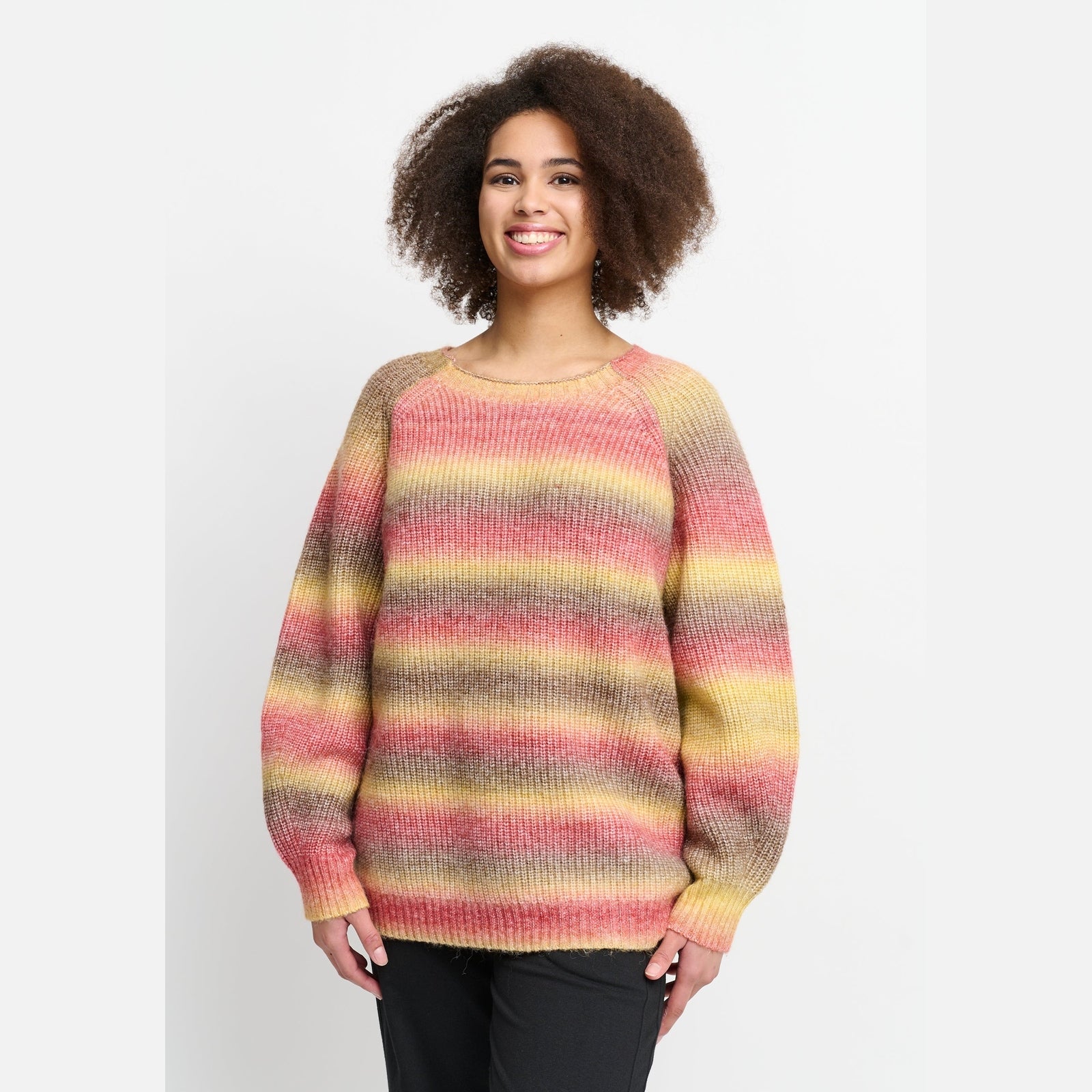 Aprico APBastrop Knit Pullover 316 Burned red
