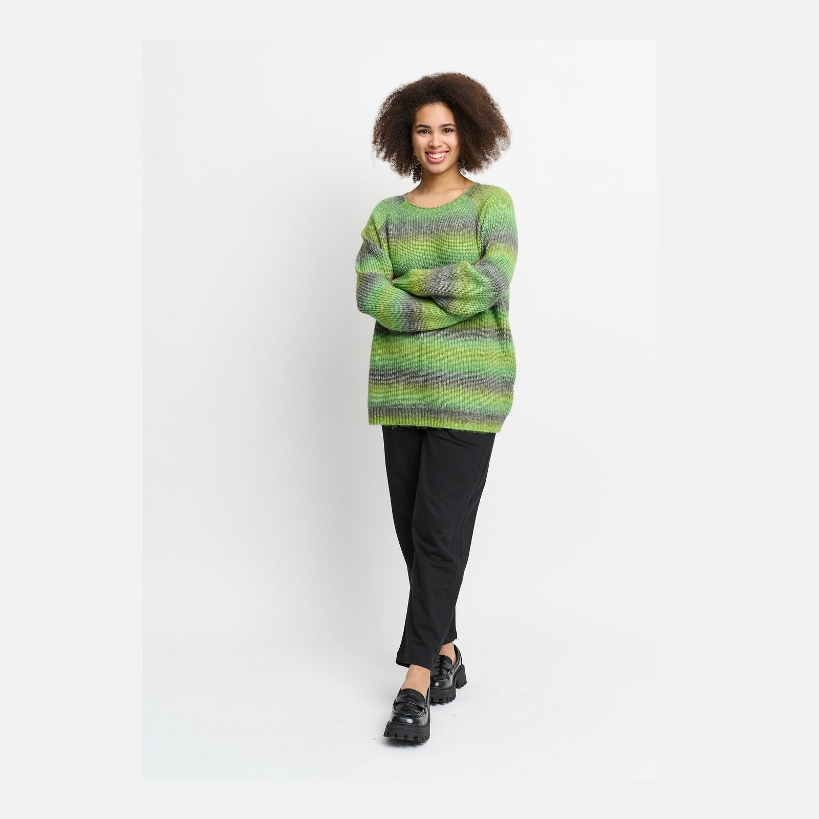 Aprico APBastrop Knit Pullover 620 Golden Olive