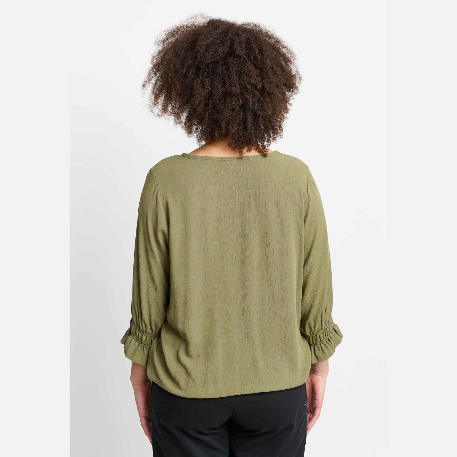 Aprico APIrvine Bluser 648 Dusty Olive