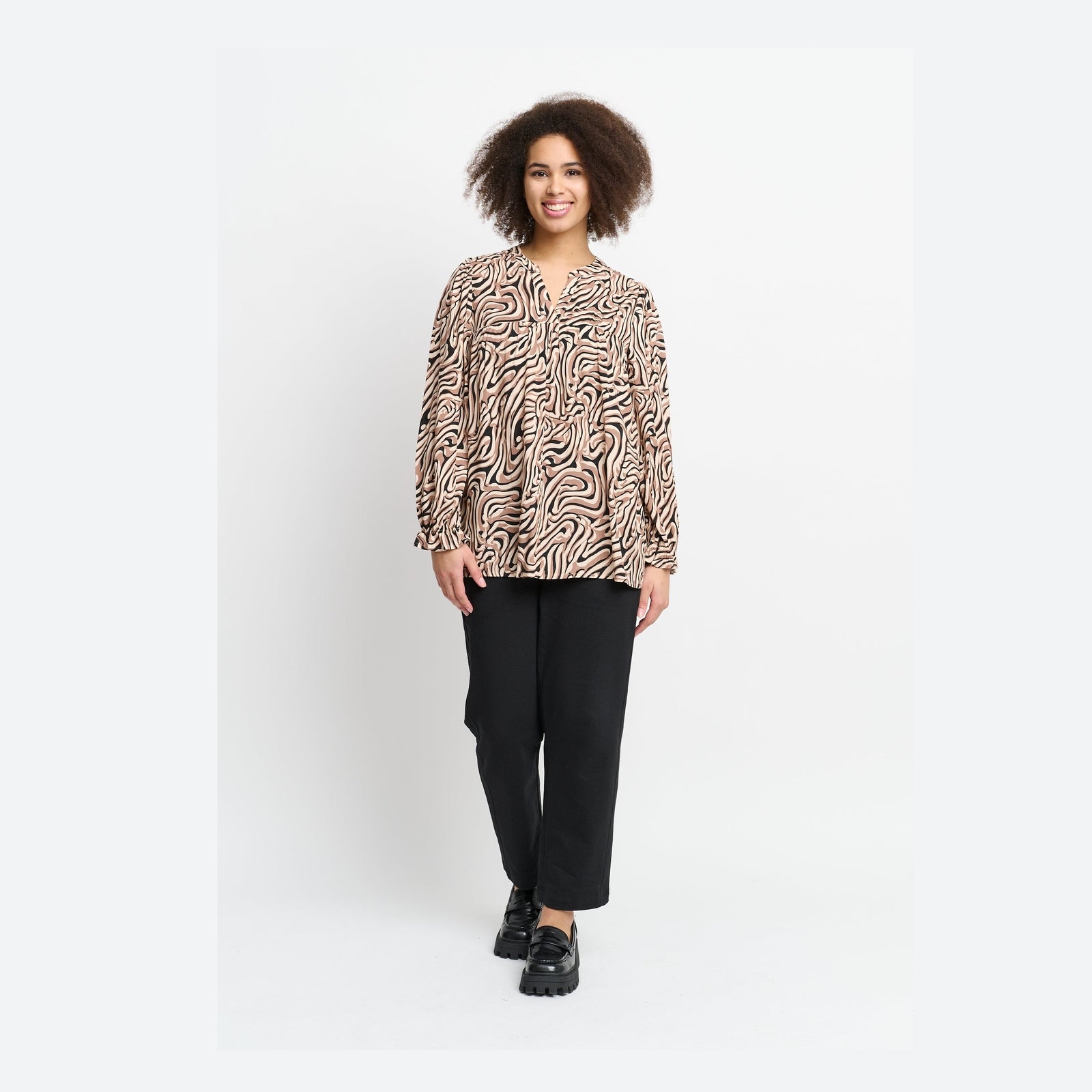 Aprico APJackson Bluser 114 Light taupe