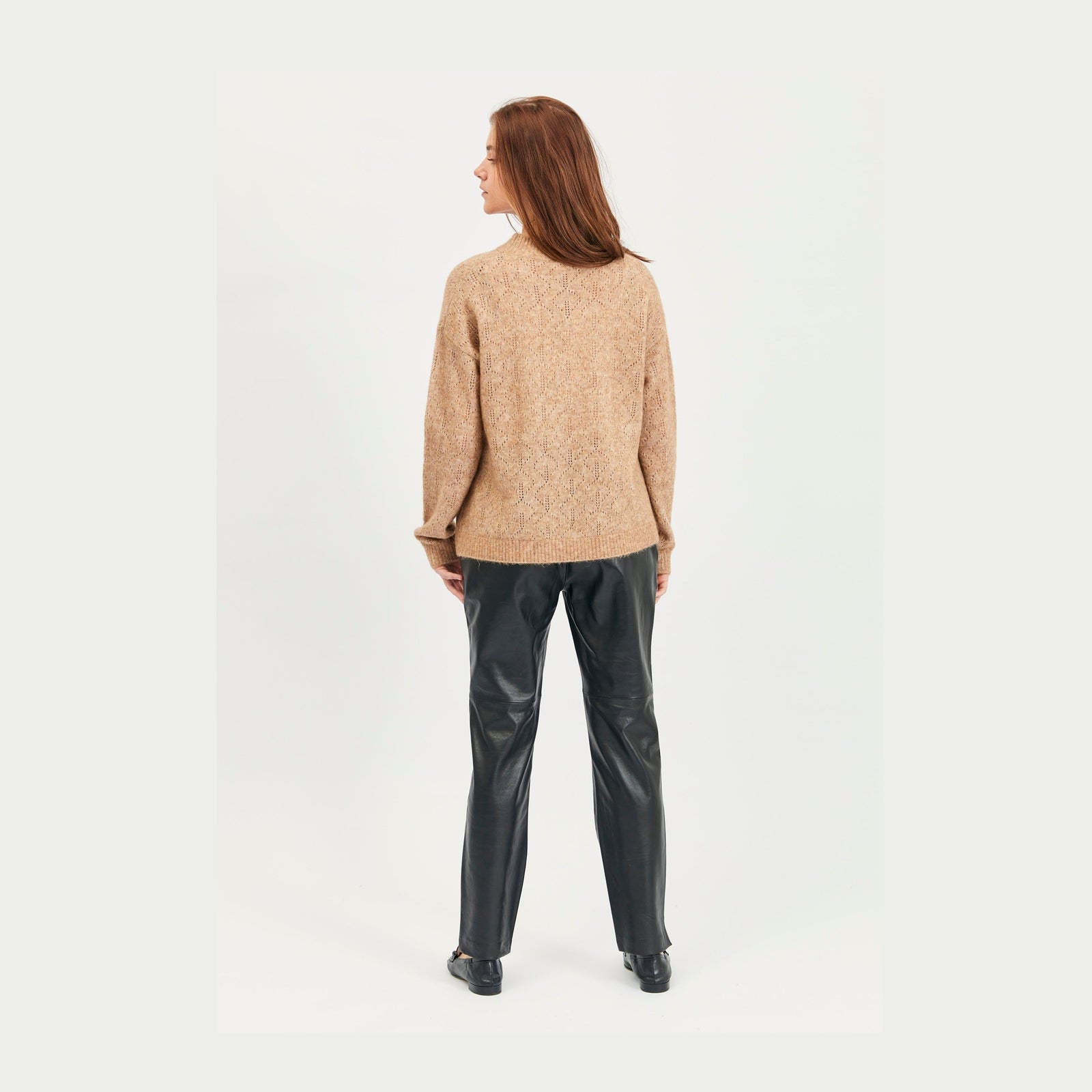 Lind Albi Knit Pullover 1208 Camel