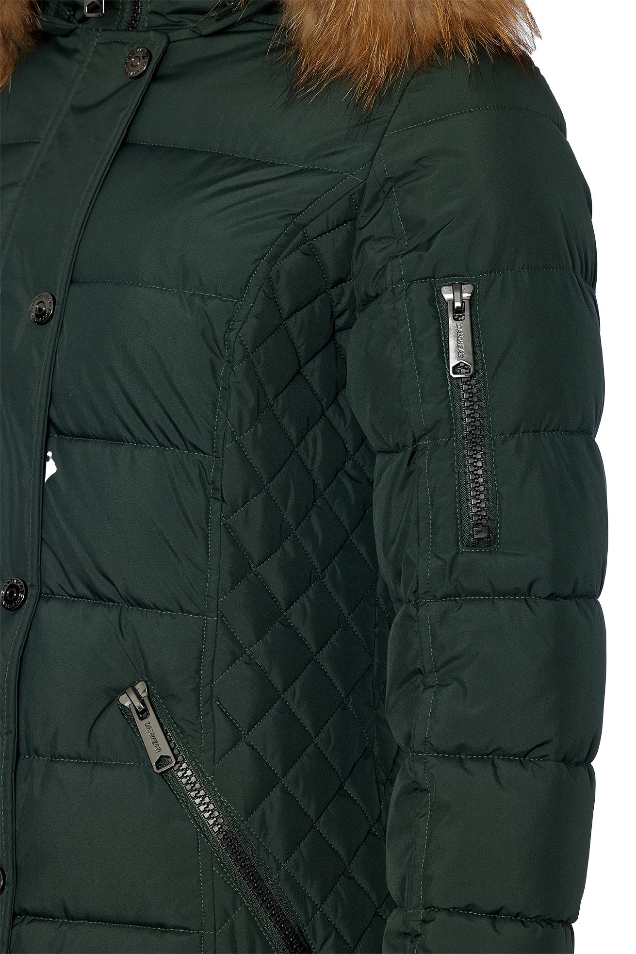 Windfield / Danwear Alettia Vinterjakker 14 Green