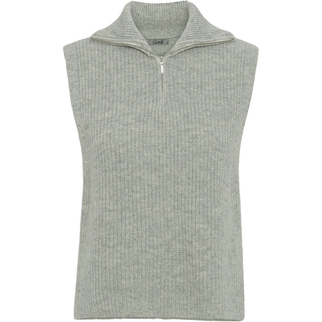 Lind Andrea Veste 535 Grey Melange