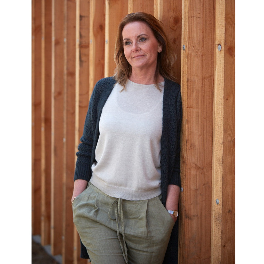 Lind Anette Veste 190223 Sand melange