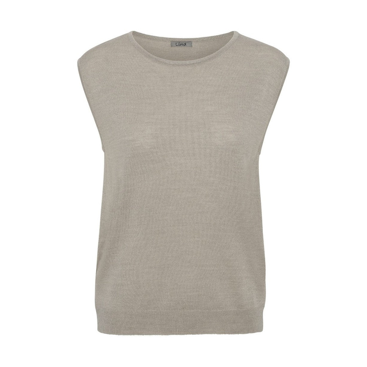 Lind Anette Veste 190224 Light brown melange