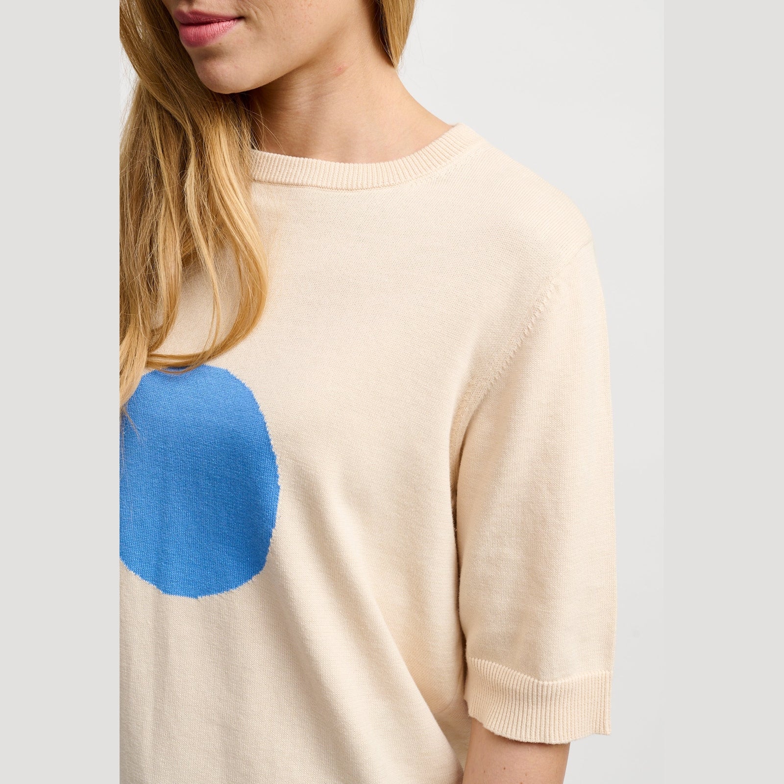 Lind Astrid Knit Pullover 1158 Sky blue