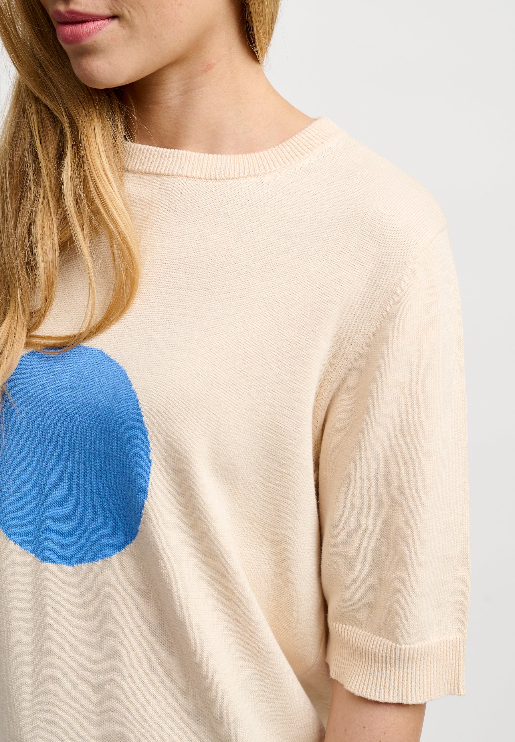 Lind Astrid Knit Pullover 1158 Sky blue