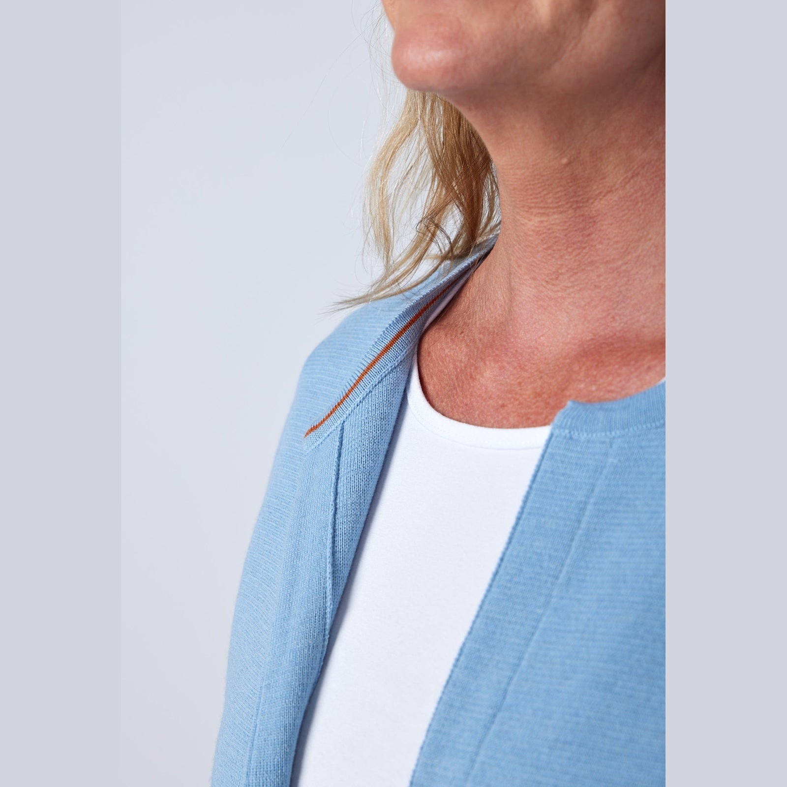 Lind Bea Knit Cardigan 020 Light Blue