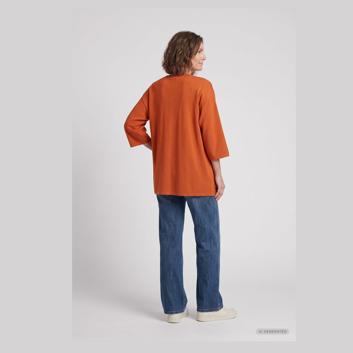 Lind Bea Knit Cardigan 299 Orange