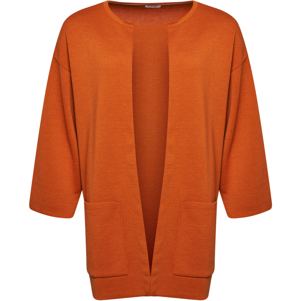 Lind Bea Knit Cardigan 299 Orange