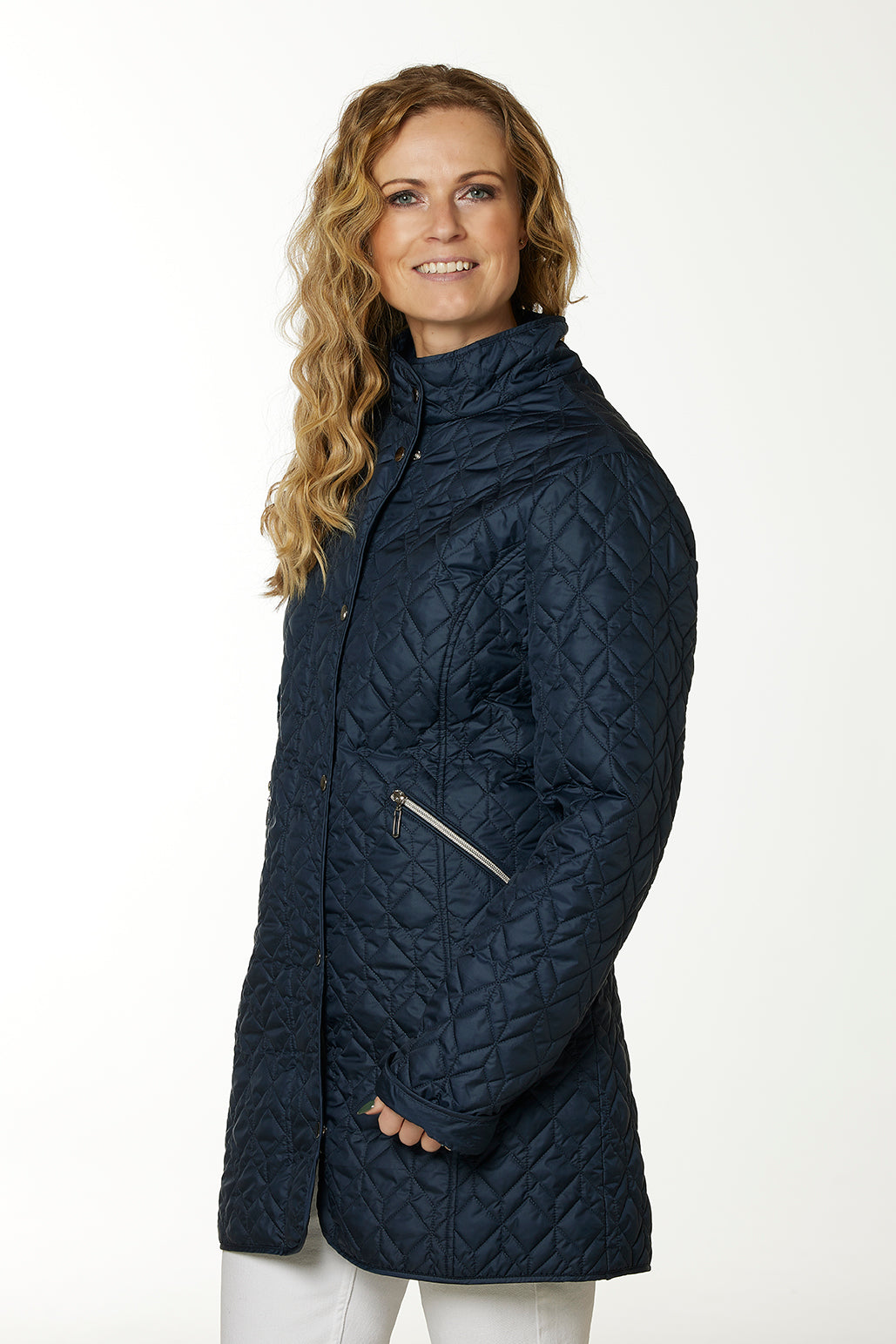 Windfield / Danwear Bella Forårsjakke 08 Navy.