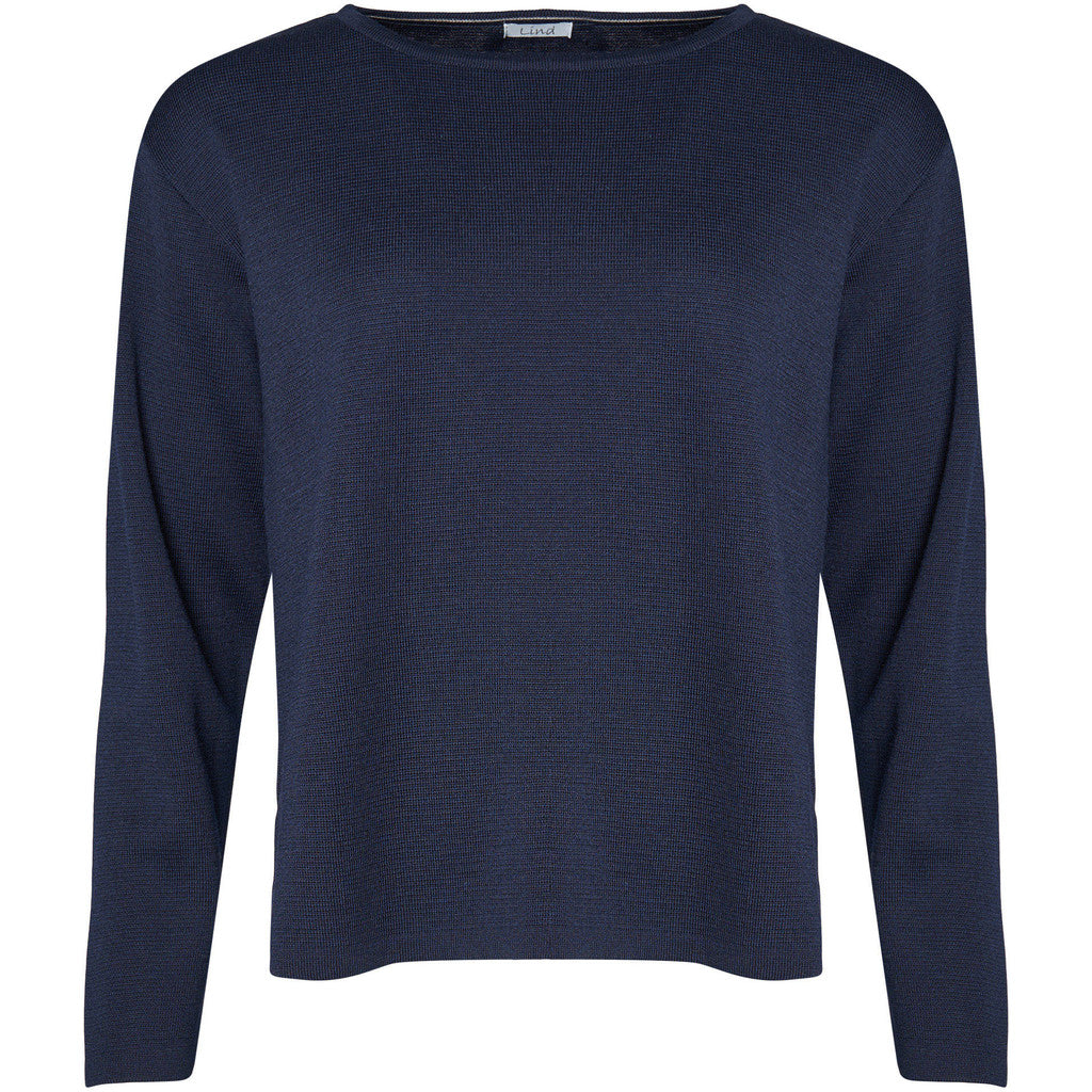 Lind Beth Knit Pullover 118 Navy