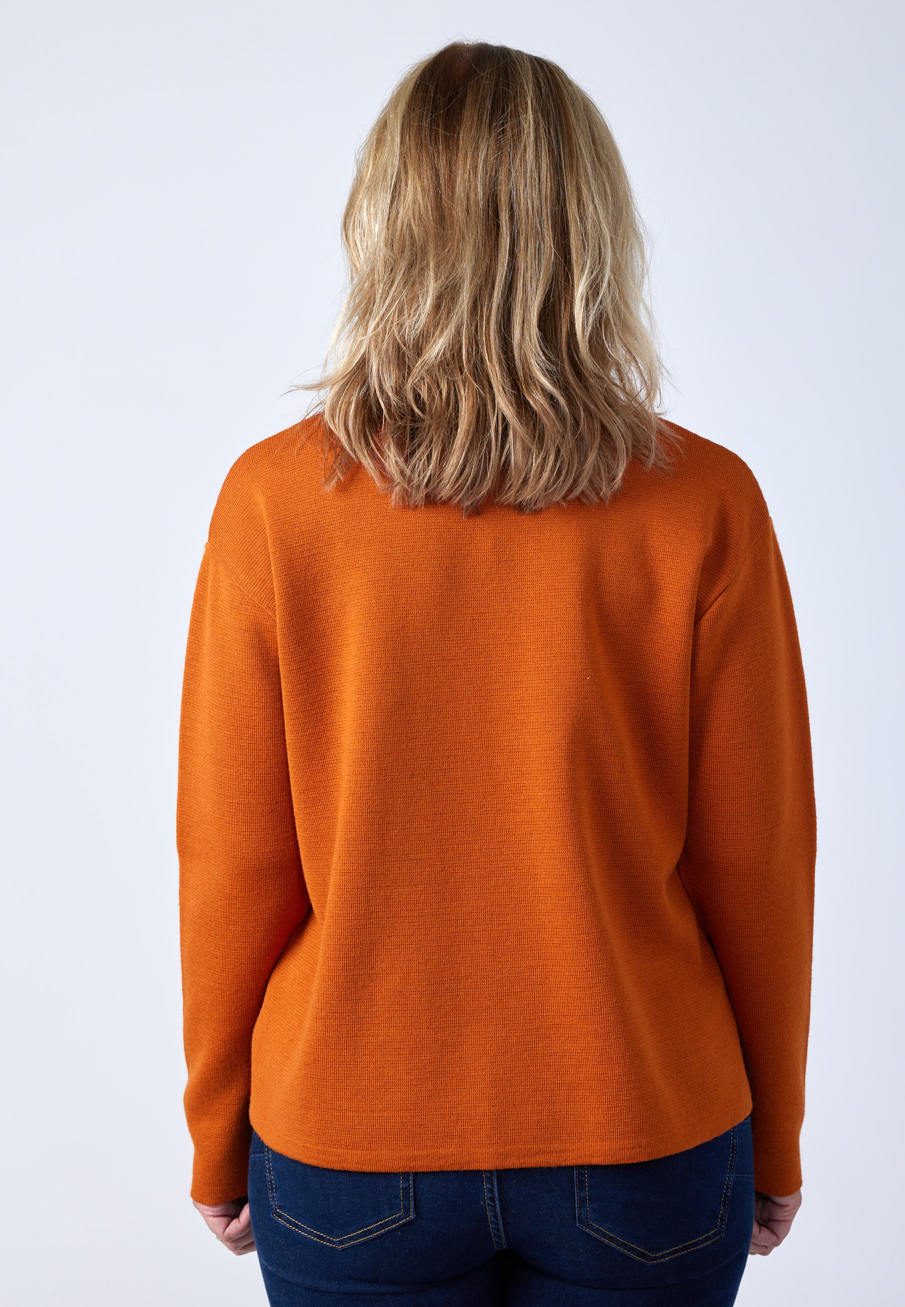 Lind Beth Knit Pullover 299 Orange