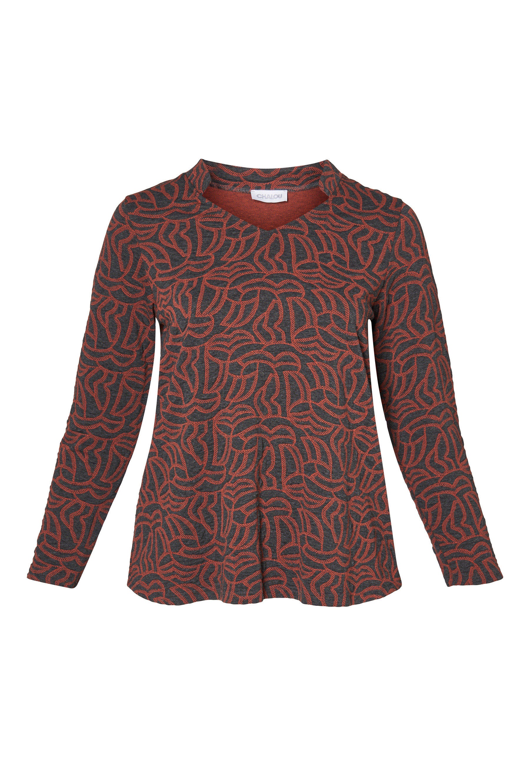 Chalou CHAthena T-Shirt 8850 Burned orange