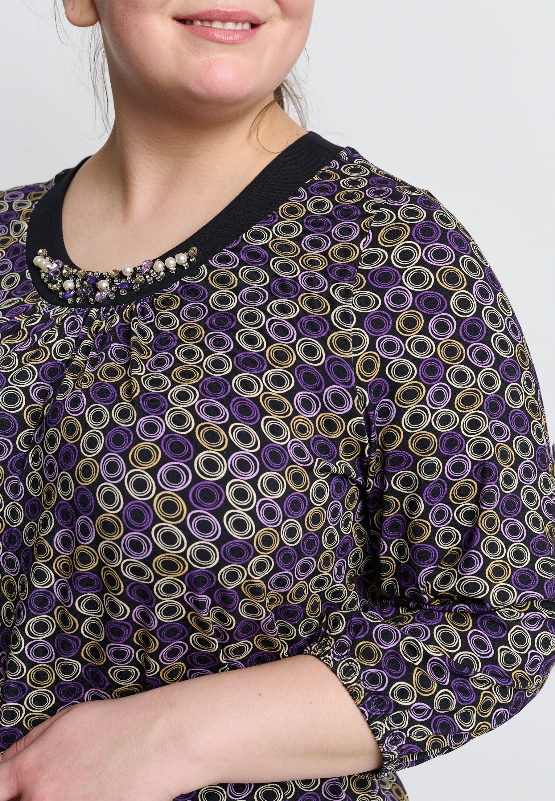 Chalou CHAya Bluser 028 Purple