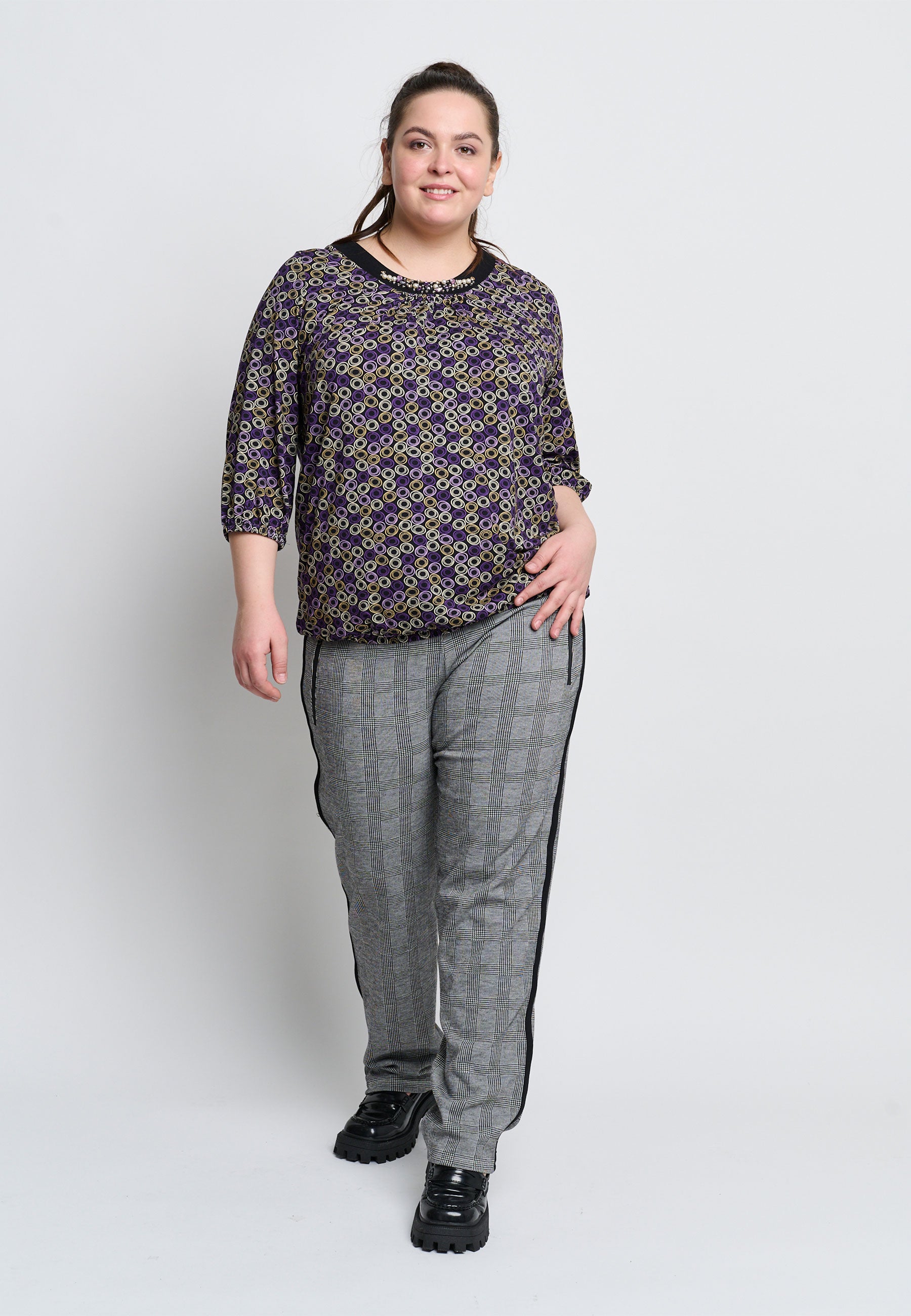 Chalou CHAya Bluser 028 Purple