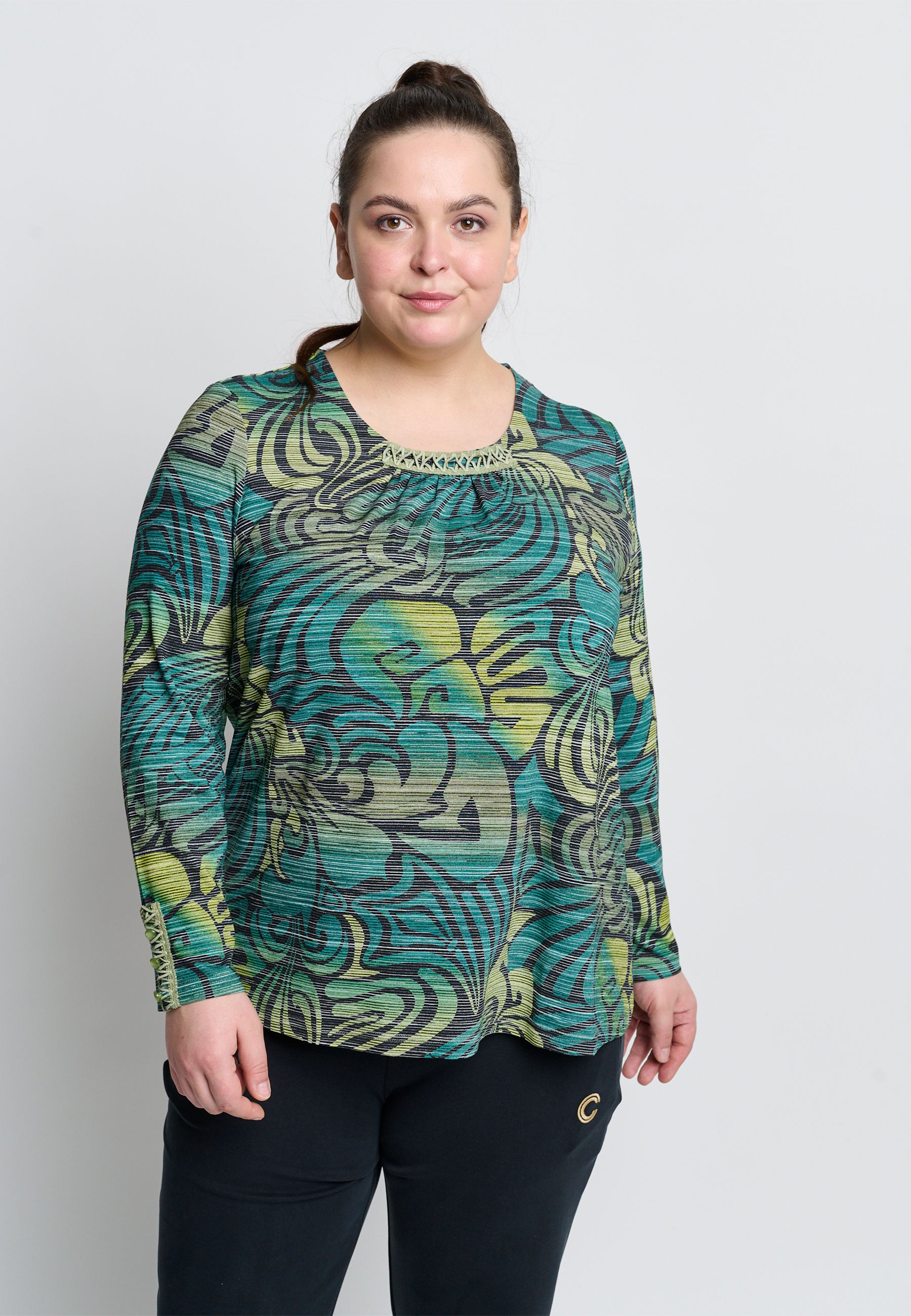 Chalou CHElma Bluser 025 Olive green