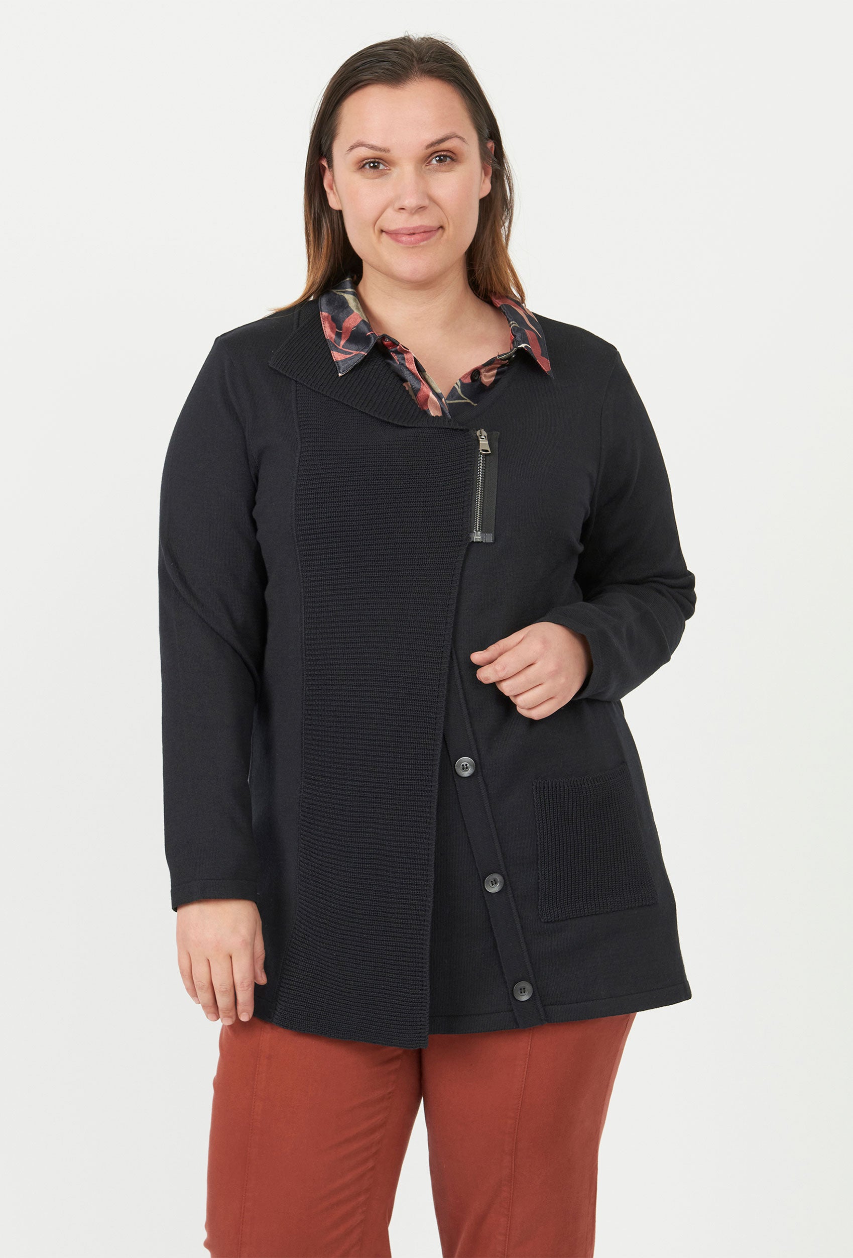 Chalou CHHadia Knit Cardigan 010 Black