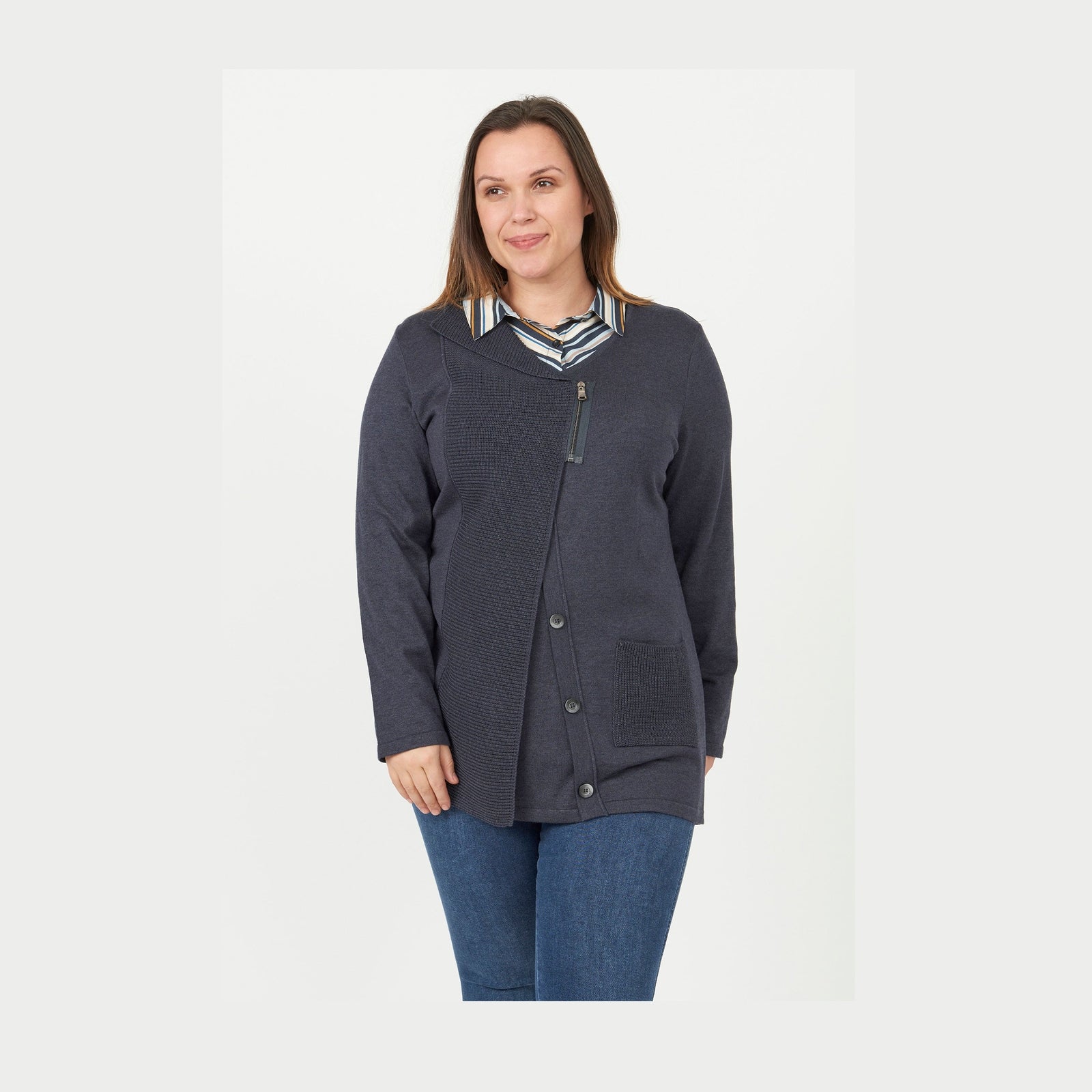 Chalou CHHadia Knit Cardigan 020 Navy