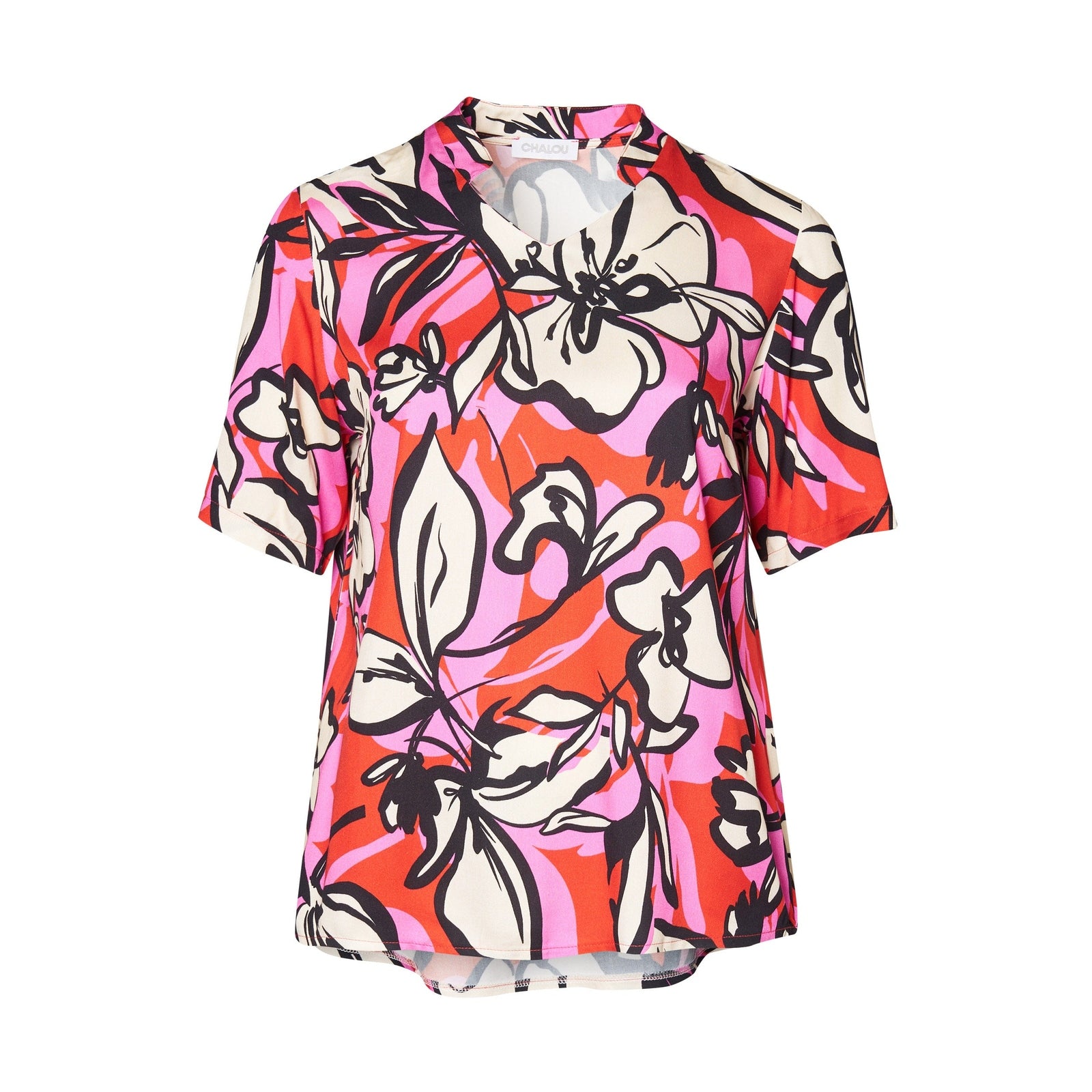 Chalou CHHarda Bluser 1450 Chili Pepper Red