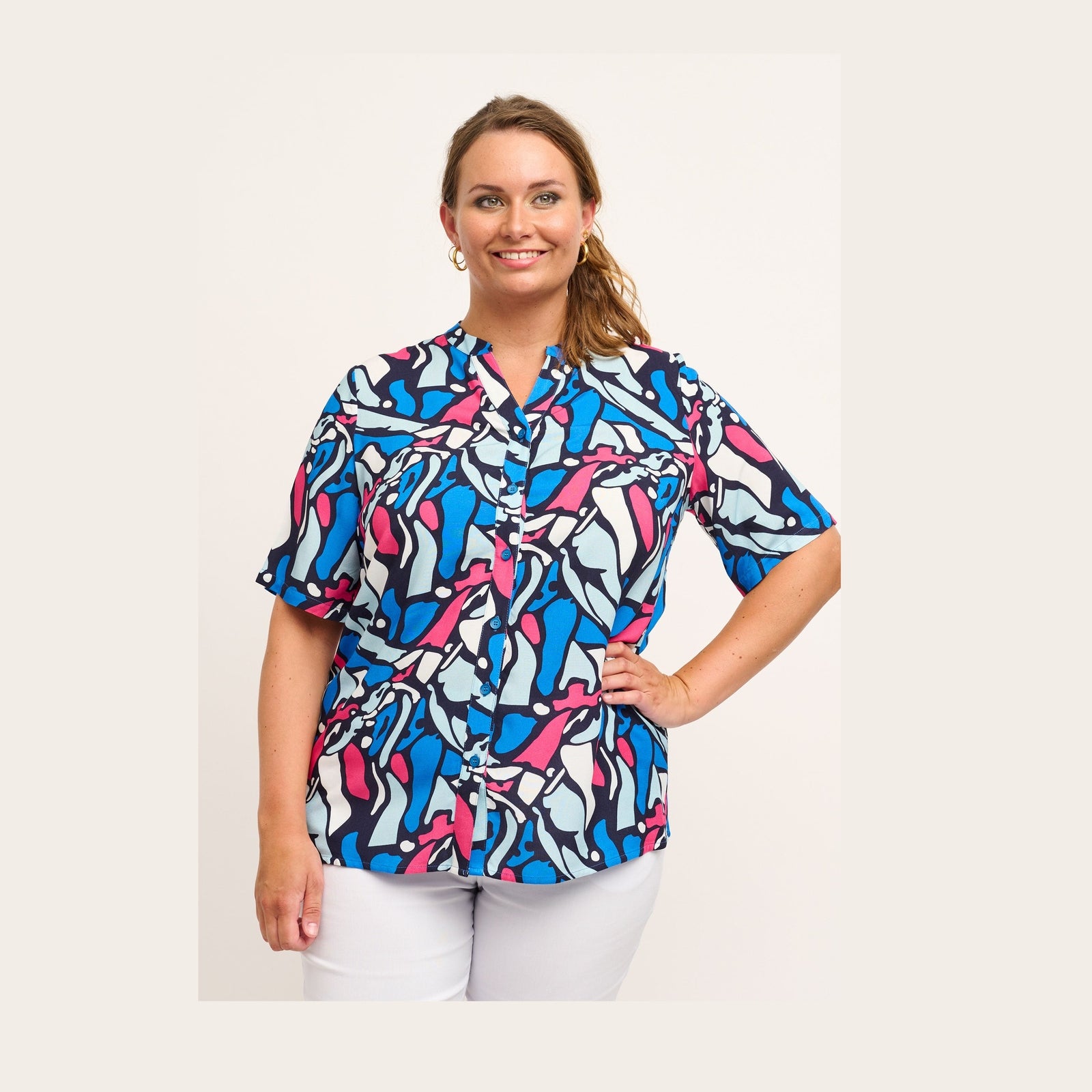 Chalou CHJade Bluser 140 Sapphire blue