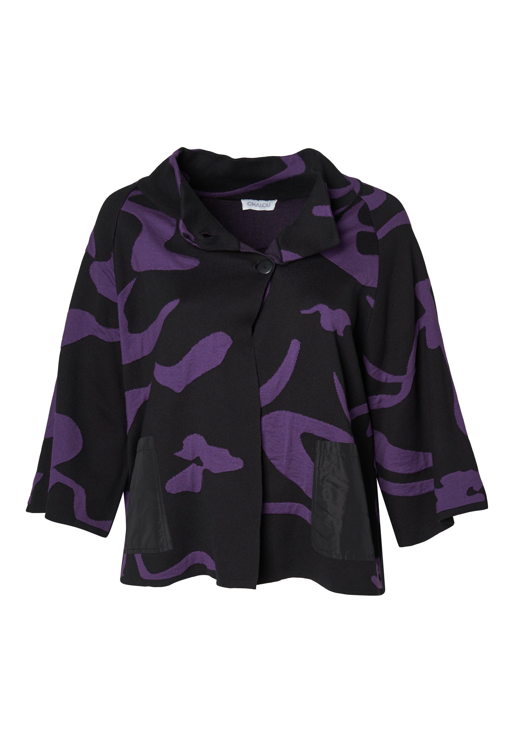 Chalou CHJessy Cardigan 7991 Light Aubergine Purple