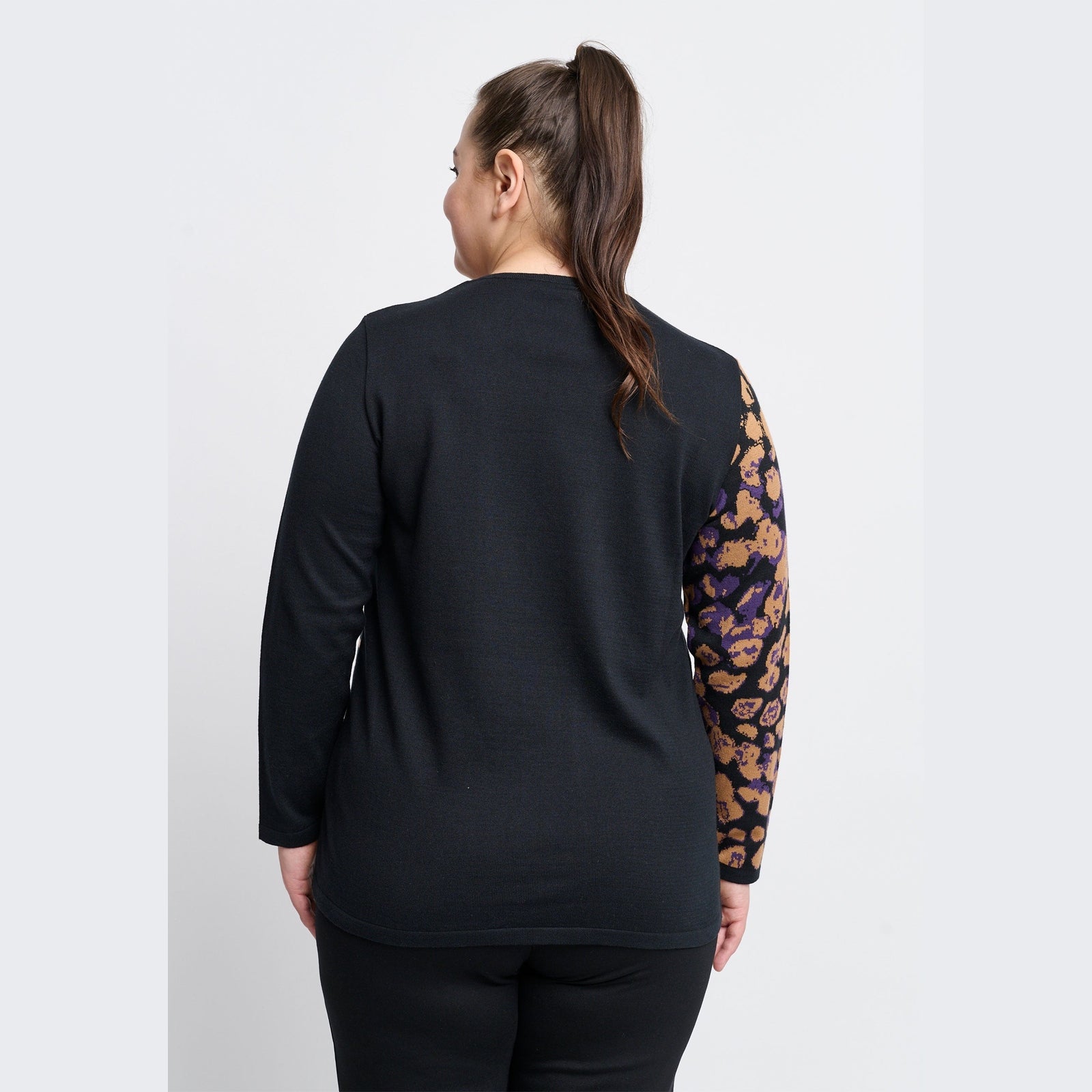 Chalou CHKaija Knit Pullover 028 Purple