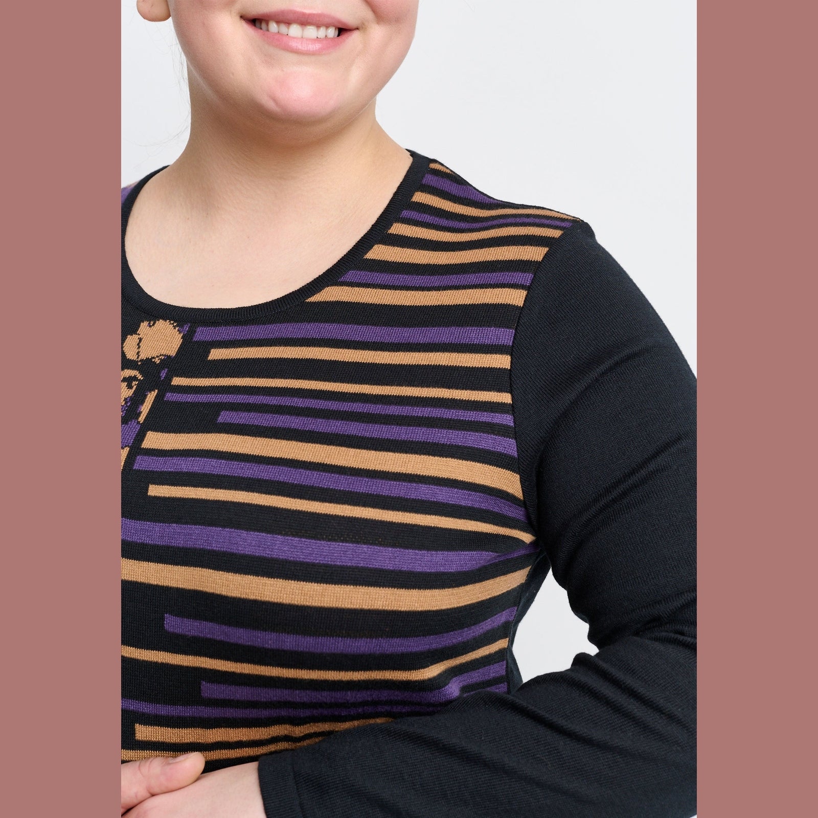 Chalou CHKaija Knit Pullover 028 Purple