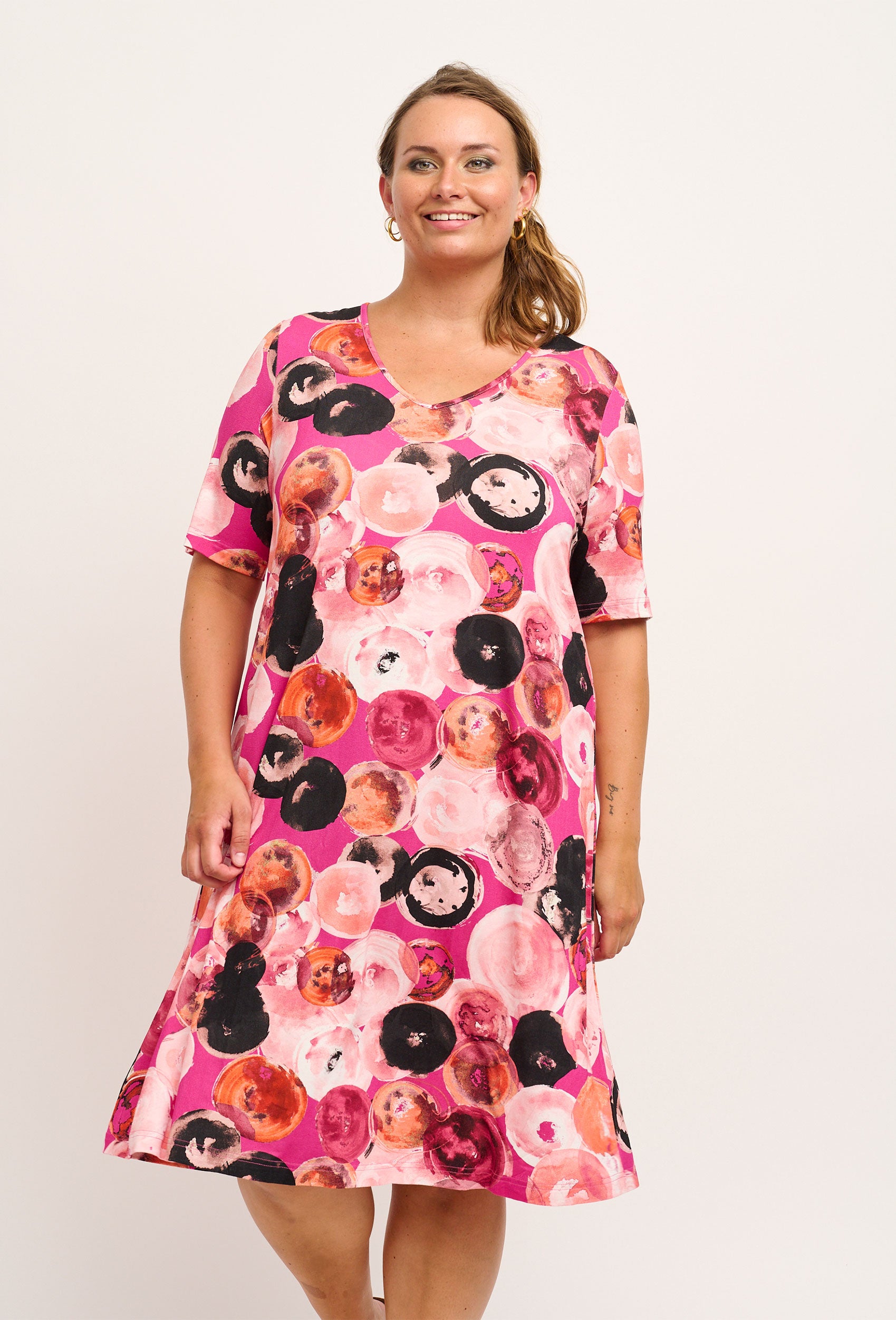 Chalou CHKora Kjoler 163 Fuchsia