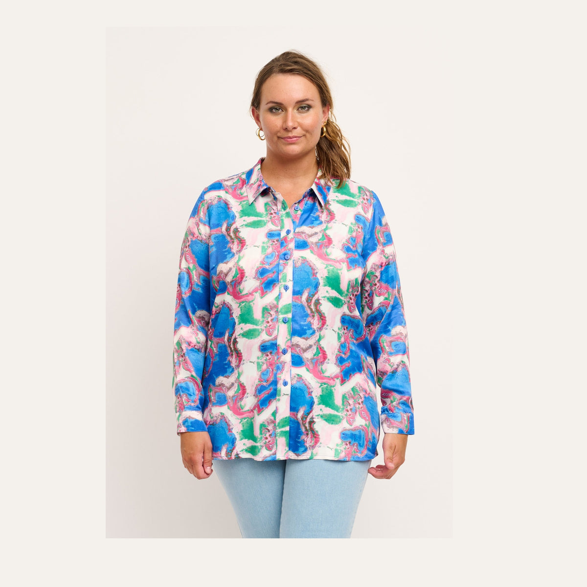 Chalou CHLaila Skjortebluser 140 Sapphire blue
