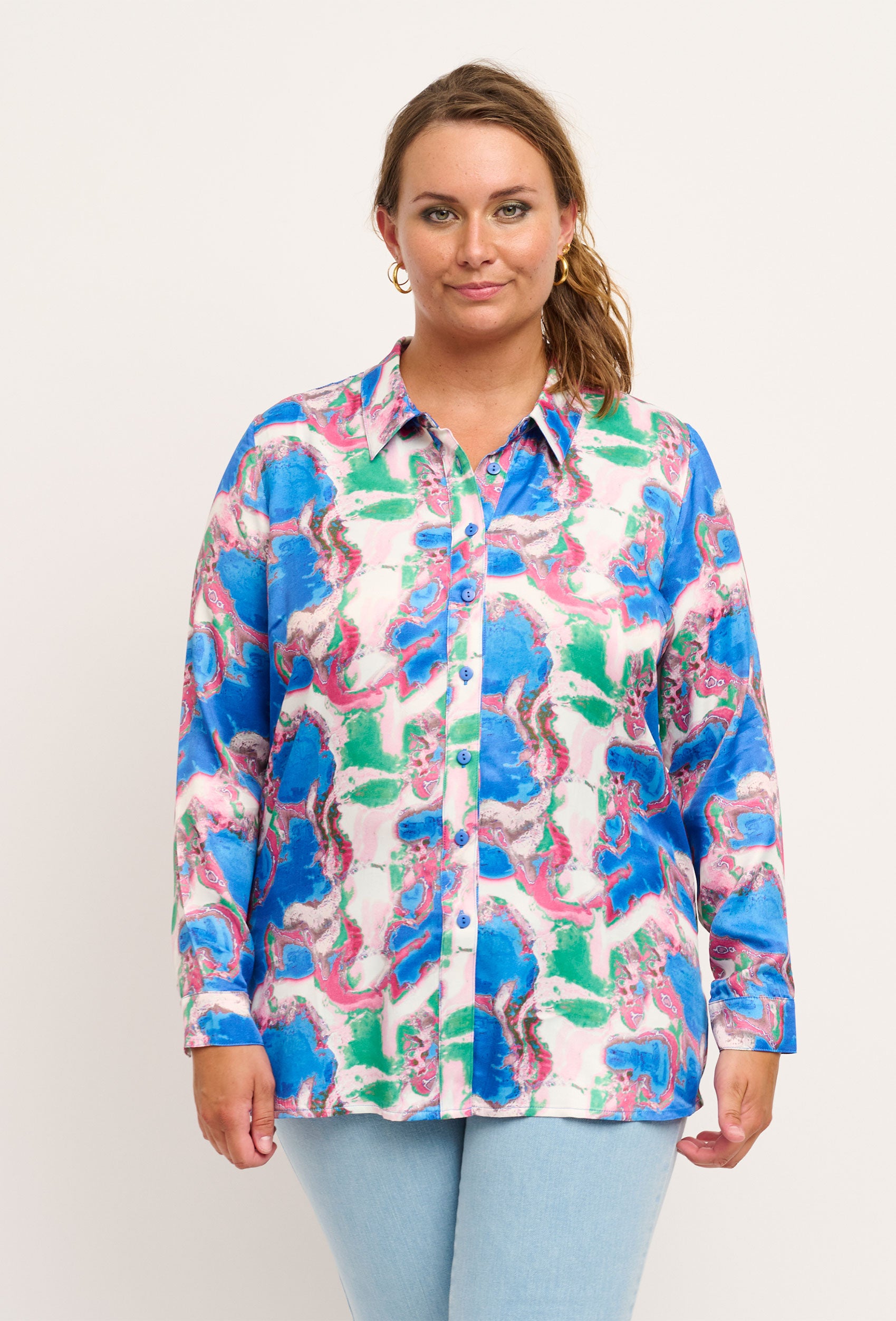 Chalou CHLaila Skjortebluser 140 Sapphire blue