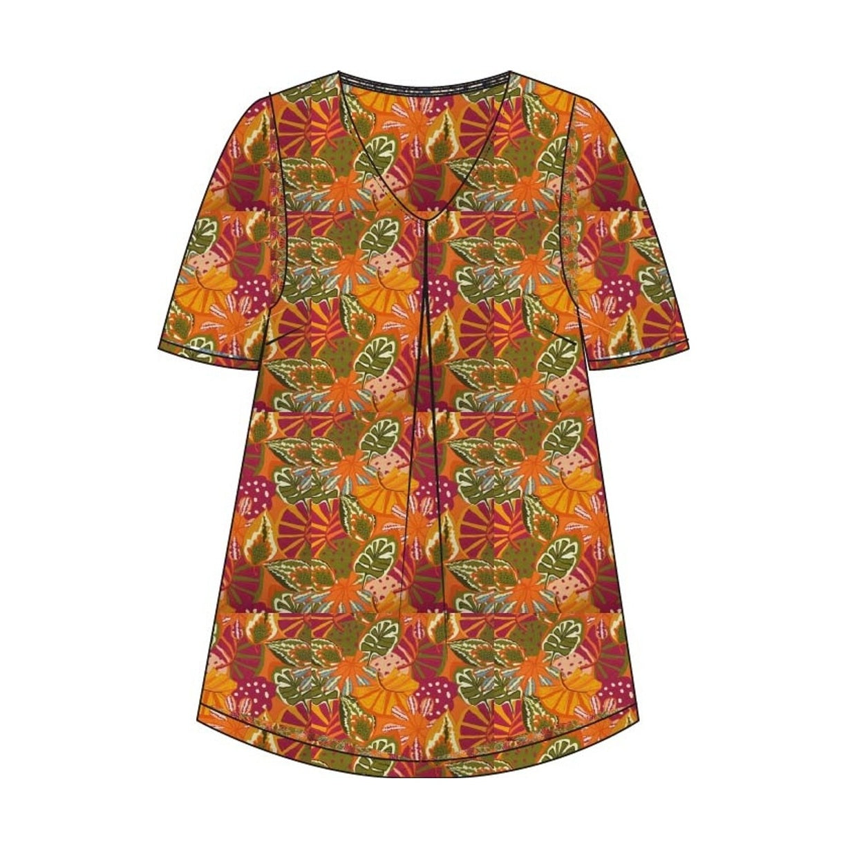 Chalou CHLana Tunikaer 8500 ORANGE